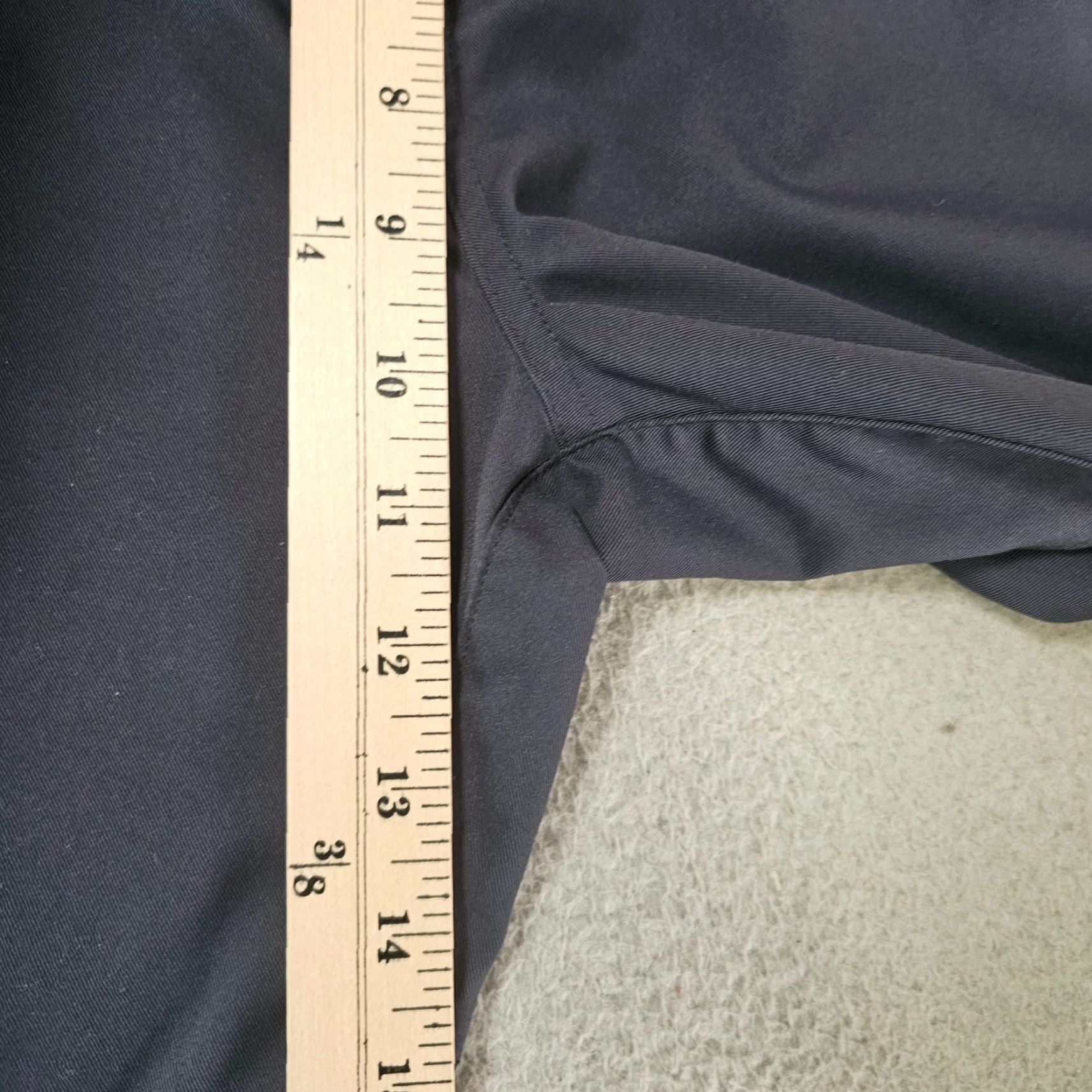 Vintage Jack Archer Pants Mens Size 31x34 Deep Blue Jetsetter Stretch Chino Tapered Regular Everyday Casual Size US 31 - 4 Thumbnail