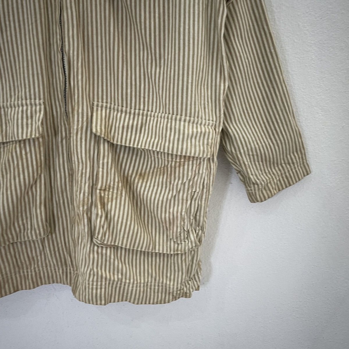 PPFM Vintage Peyton Place Ppfm Stripe Hoodies Jacket Size US M / EU 48-50 / 2 - 2 Thumbnail