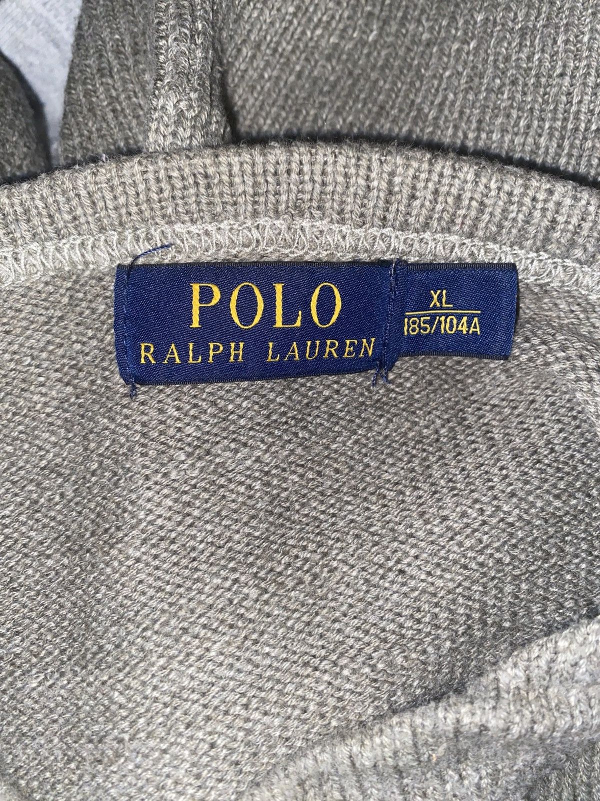 Polo Ralph Lauren Ralph Lauren - P Wing Jumper - Grey - XL Size US XL / EU 56 / 4 - 14 Thumbnail