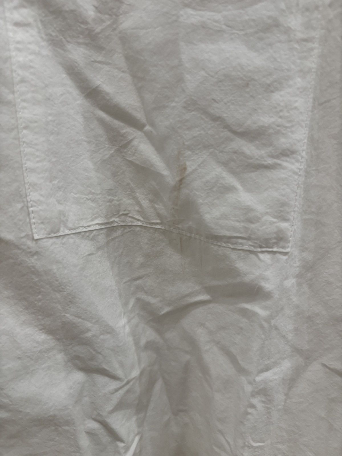 SMOCK SMOCK Enzo Shirt Crushed Cotton in White Size US L / EU 52-54 / 3 - 5 Thumbnail