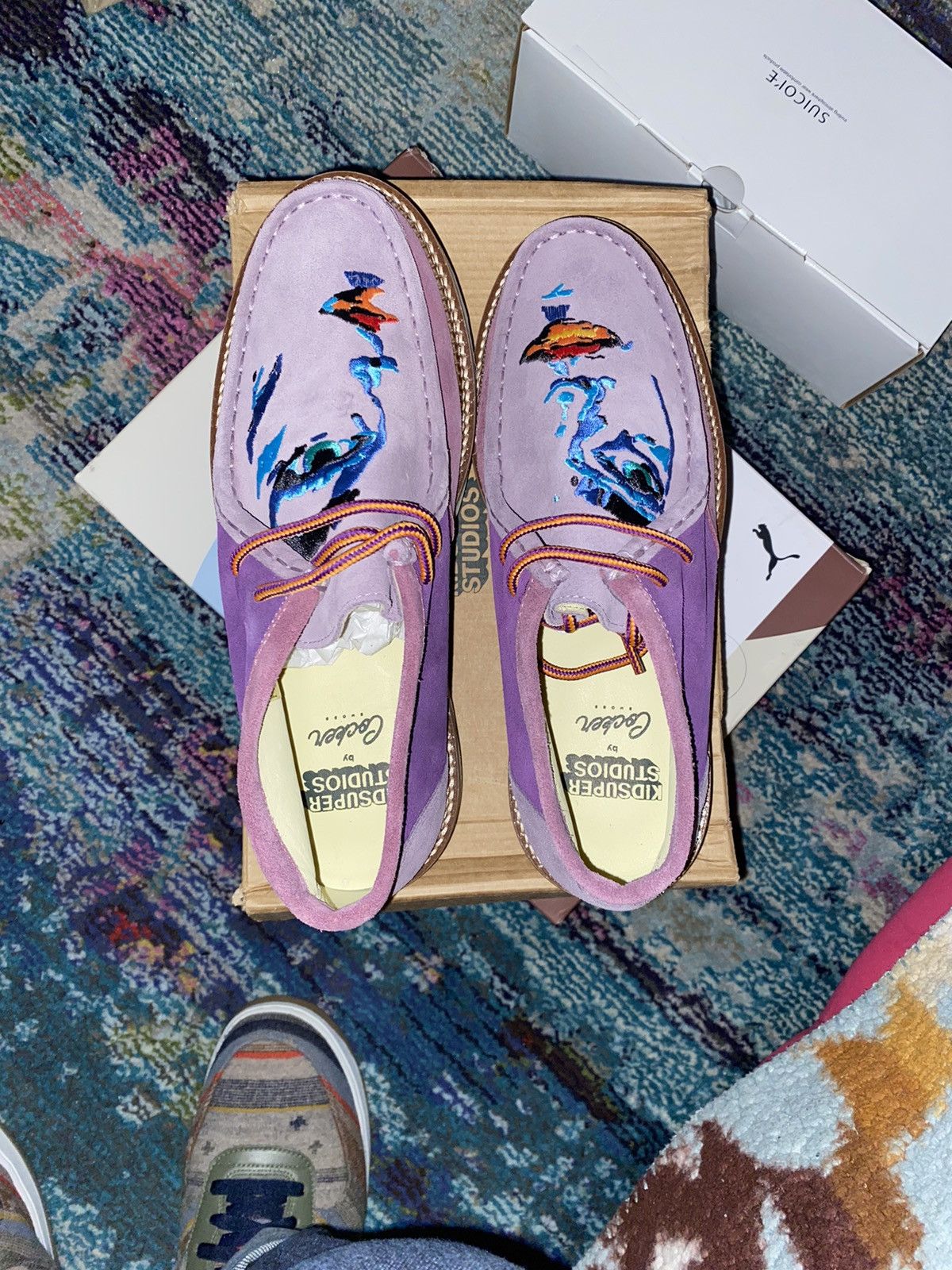 KidSuper KidSuper x Cocker Super Wallies - Purple Size US 10 / EU 43 - 3 Thumbnail