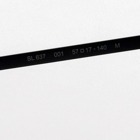 Saint Laurent Paris NEW SAINT LAURENT SUNGLASSES SL637 001 BLACK CAT EYE WOMEN E Size ONE SIZE - 7 Thumbnail