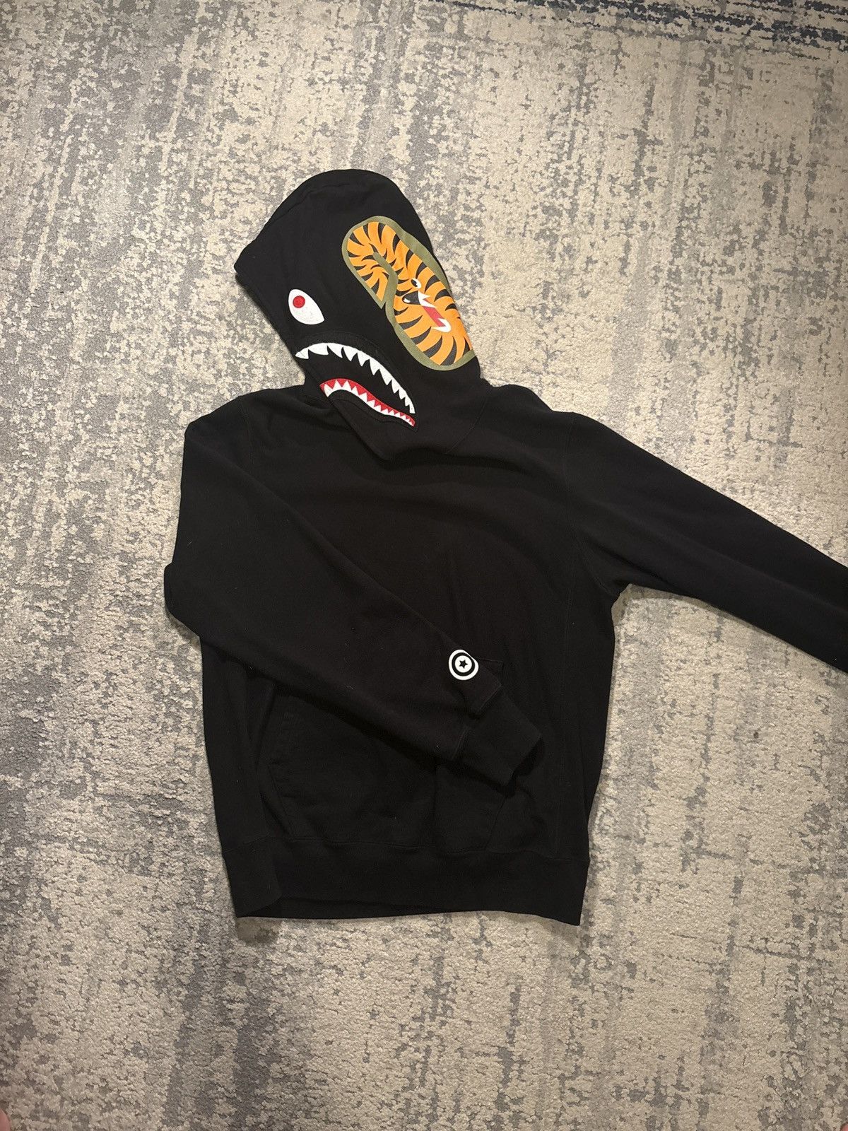 Bape A Bathing Ape Men Shark Pullover Hoodie Size US L / EU 52-54 / 3 - 5 Thumbnail