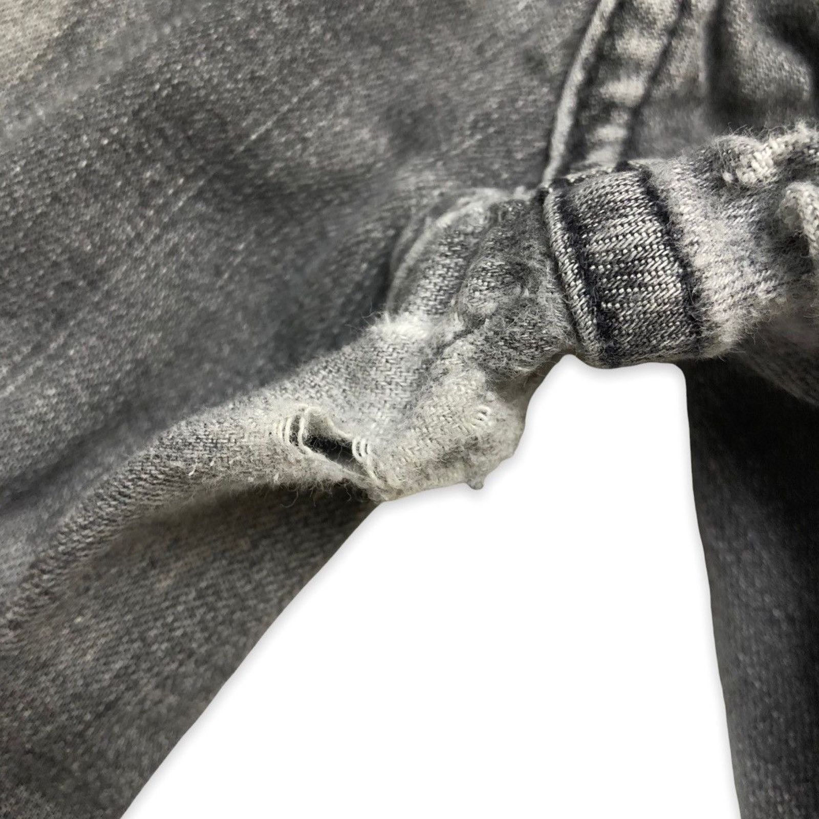 Levi's × Vintage Levi's 514 Jeans 30x27 Black Slim Straight Fit Stretch Denim Size US 30 / EU 46 - 6 Thumbnail
