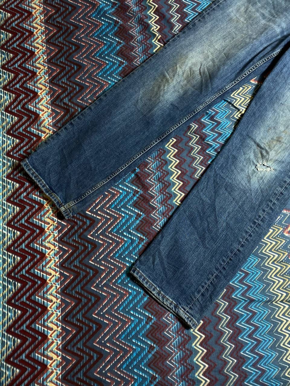 Levi's Levi's 514 Denim pants vintage blue jeans crazy Y2K W34 Size US 34 / EU 50 - 11 Thumbnail