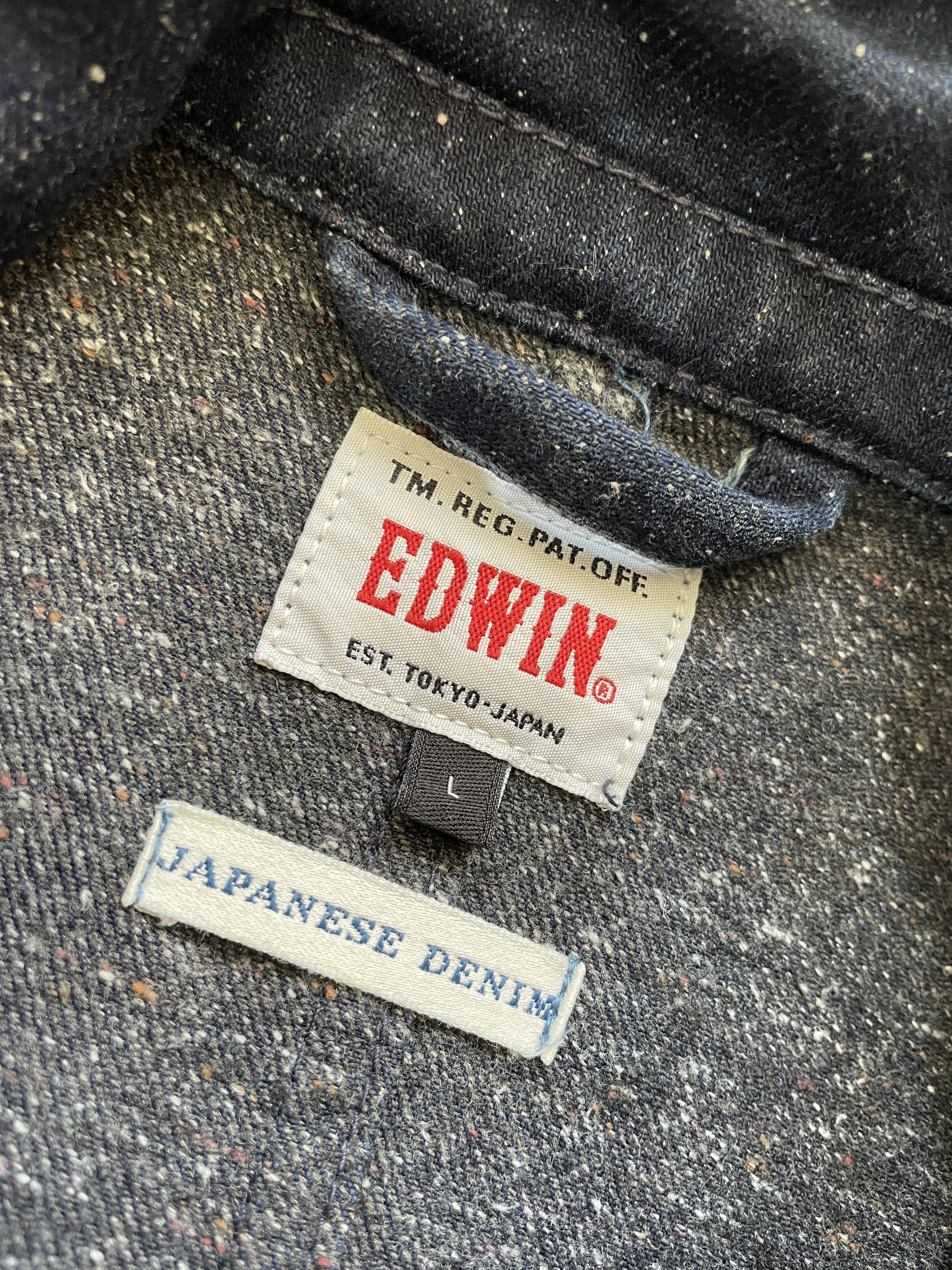 Edwin EDWIN REDFORD TOKYO JAPANEESE AMERICANO DENIM BLAZER JACKET Size US L / EU 52-54 / 3 - 6 Thumbnail