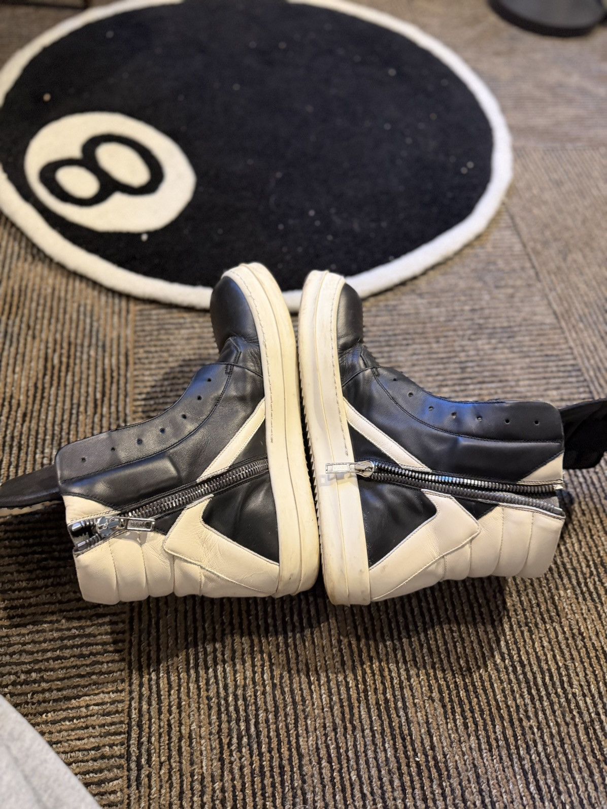Rick Owens Rick Owens Geobaskets Size US 11.5 / EU 44-45 - 1 Thumbnail