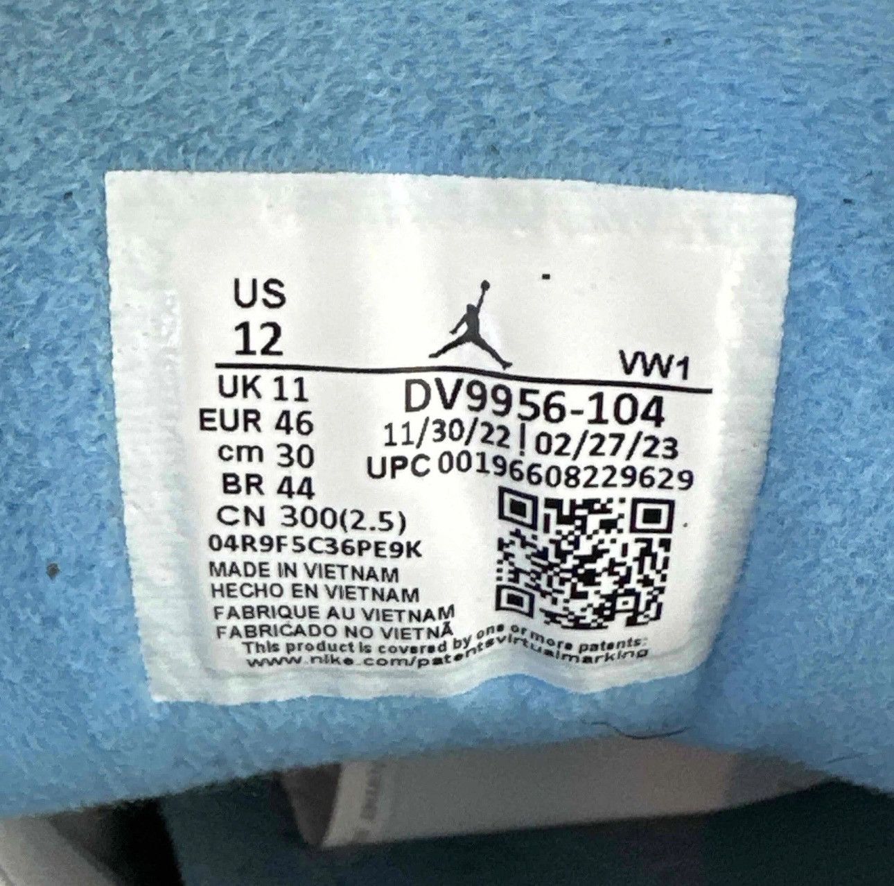 Jordan Brand Jordan 2 Retro Low UNC Size US 12 / EU 45 - 7 Thumbnail