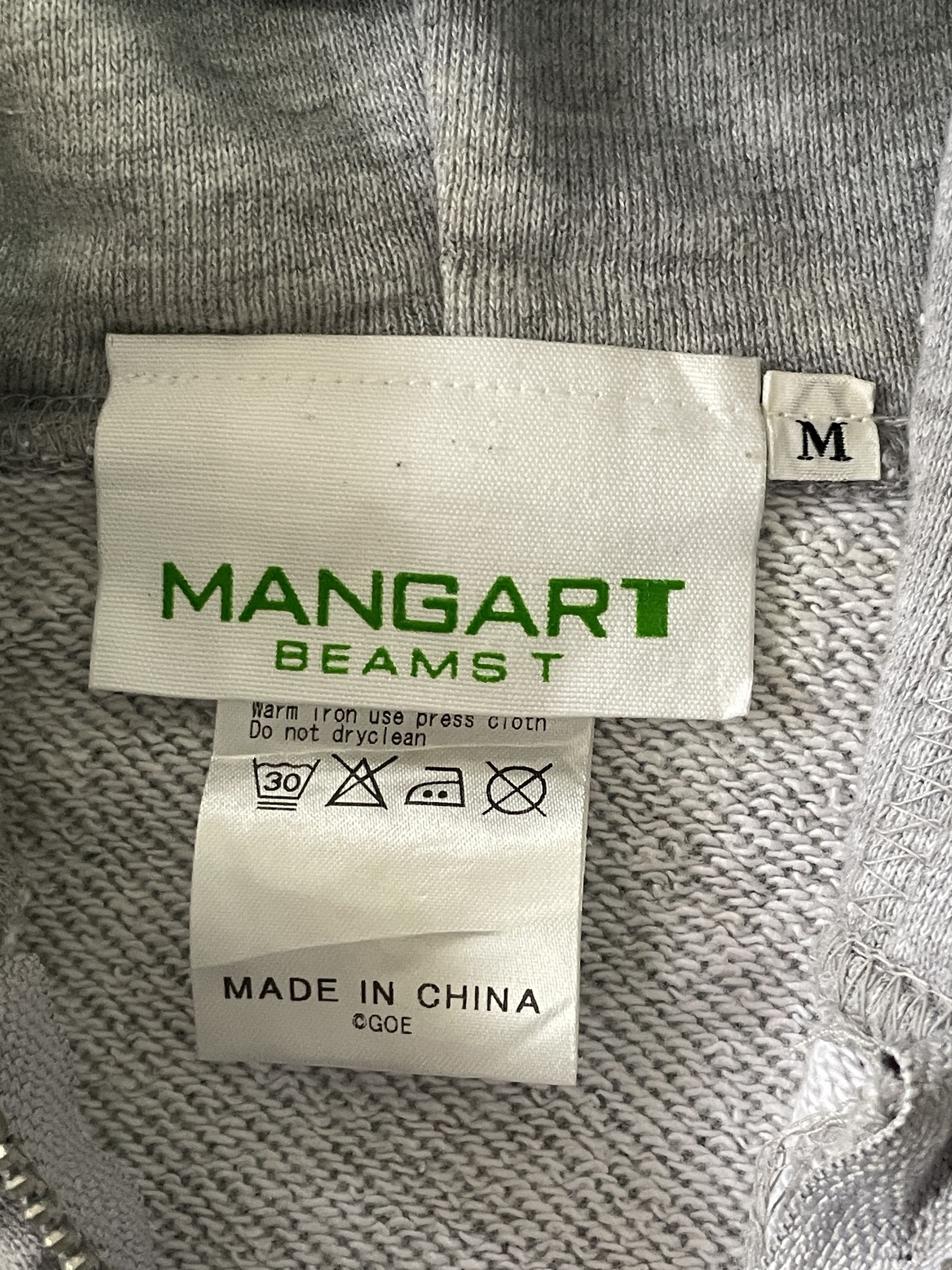 Beams Japan MANGART BEAMS Zip-up Hoodie Wonder Bear Puzzle Collaboration Size US M / EU 48-50 / 2 - 7 Thumbnail