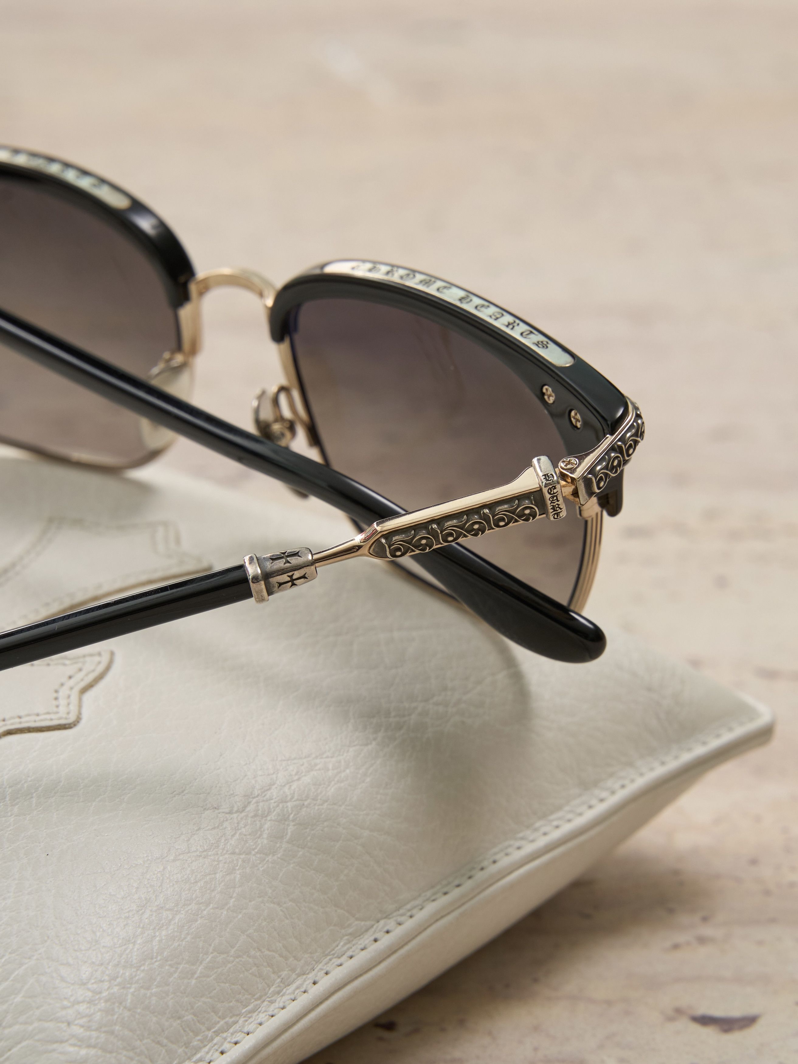 Chrome Hearts Chrome Heart Vertical Smile I Sunglasses Size ONE SIZE - 5 Thumbnail