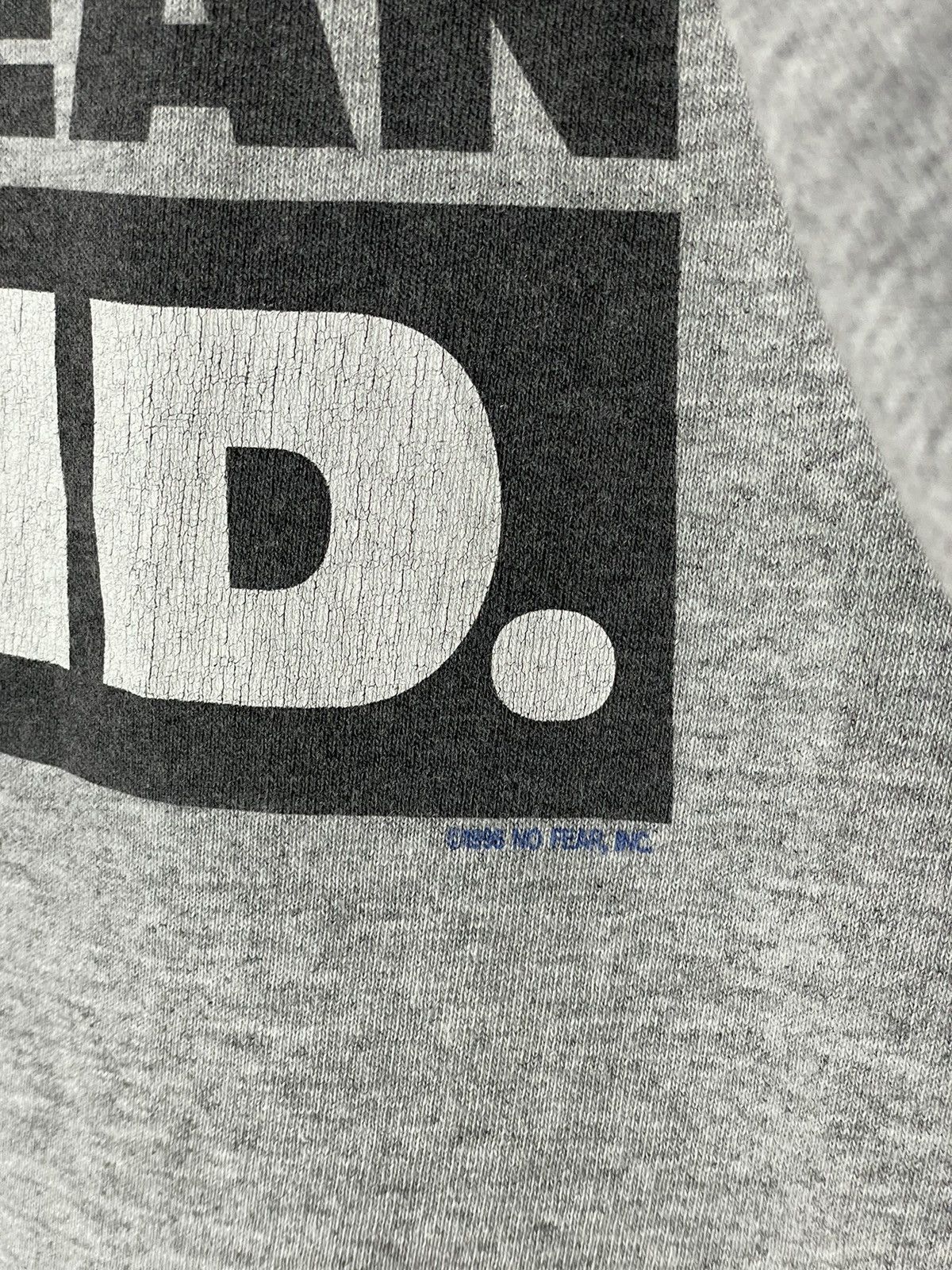 No Fear × Vintage Vintage No fear “One Second Could Mean Second” 1996 tee Size US L / EU 52-54 / 3 - 7 Thumbnail
