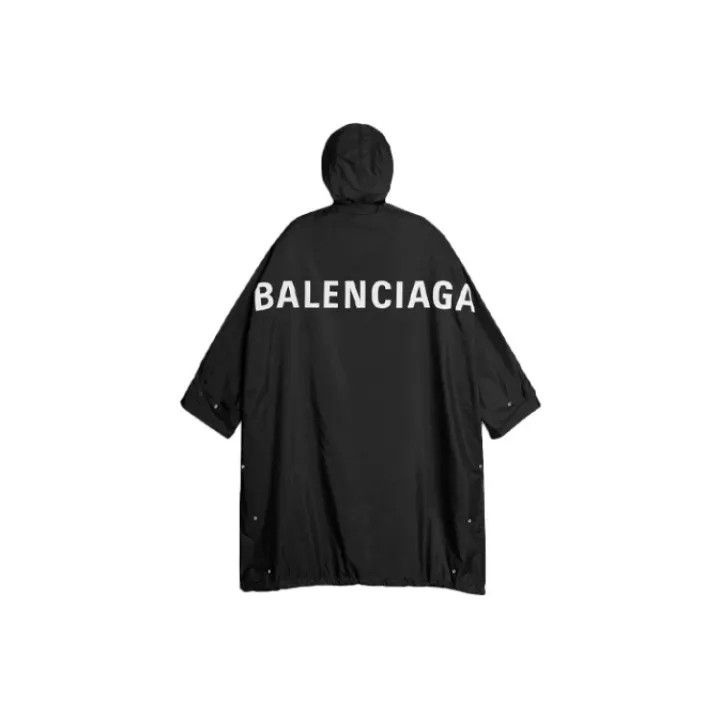Balenciaga Balenciaga Hooded Mid-Length Raincoat for Women 0079 Size M / US 6-8 / IT 42-44 - 1 Thumbnail