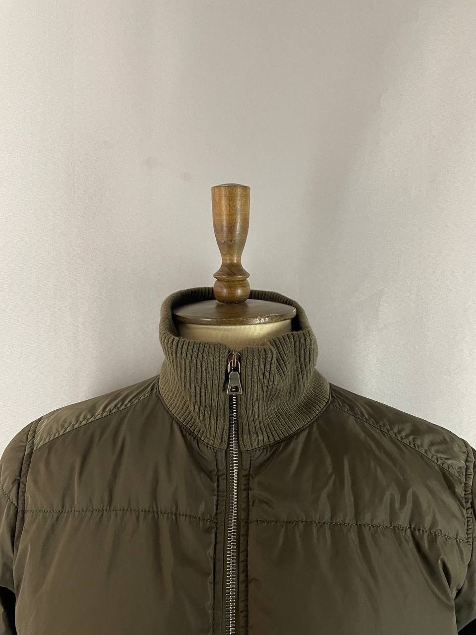 Prada Prada Nylon Down Jacket Khaki Size US M / EU 48-50 / 2 - 3 Thumbnail
