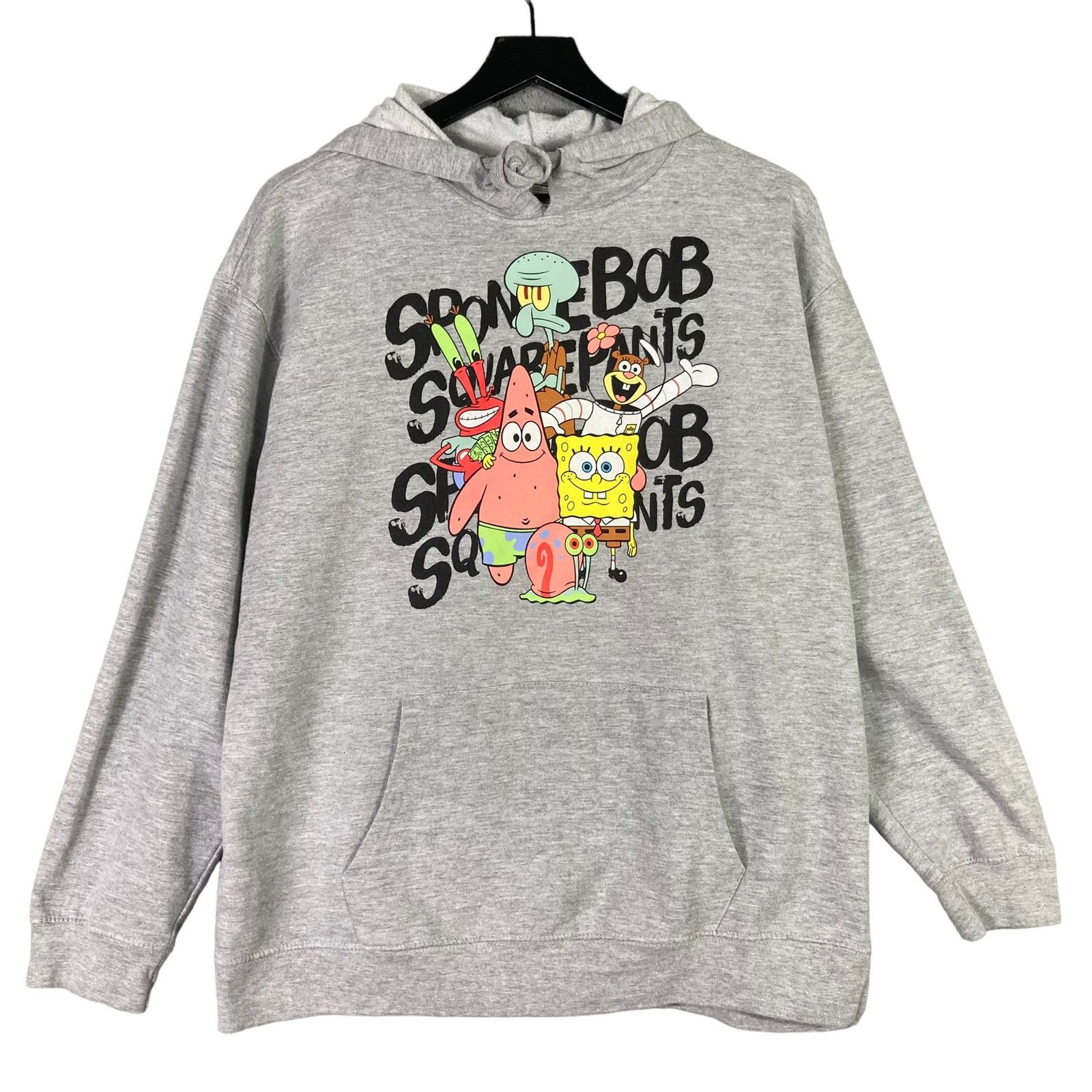 Nickelodeon Nickelodeon SpongeBob Hoodie Gray XL Unisex Adult Pullover Size US XL / EU 56 / 4 - 1 Thumbnail