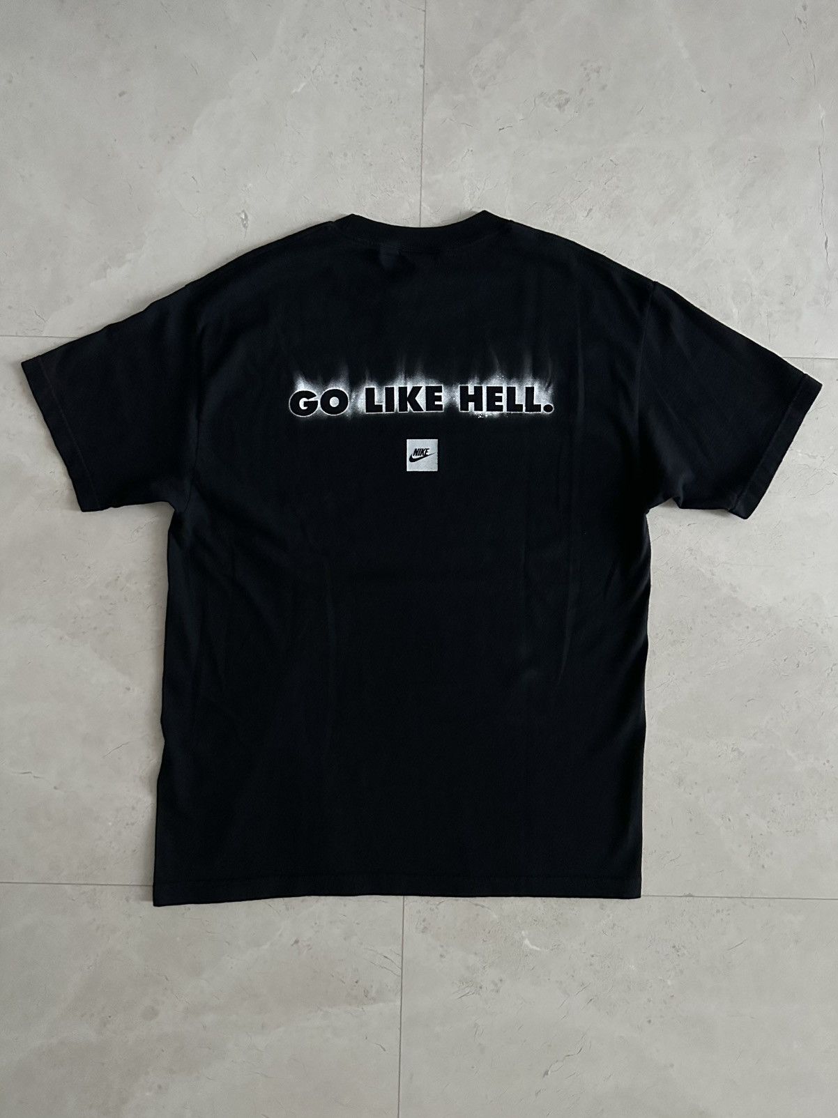 Nike Go Like Hell Flames T-Shirt Size US L / EU 52-54 / 3 - 2 Thumbnail