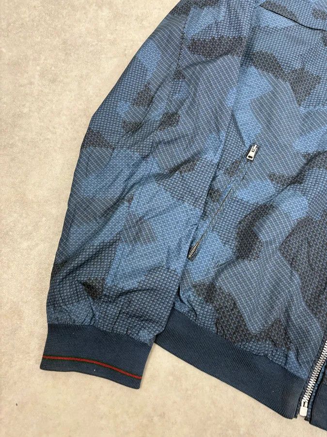 Gucci SS2010 Gucci Navy Camo Bomber Jacket Size US M / EU 48-50 / 2 - 7 Thumbnail