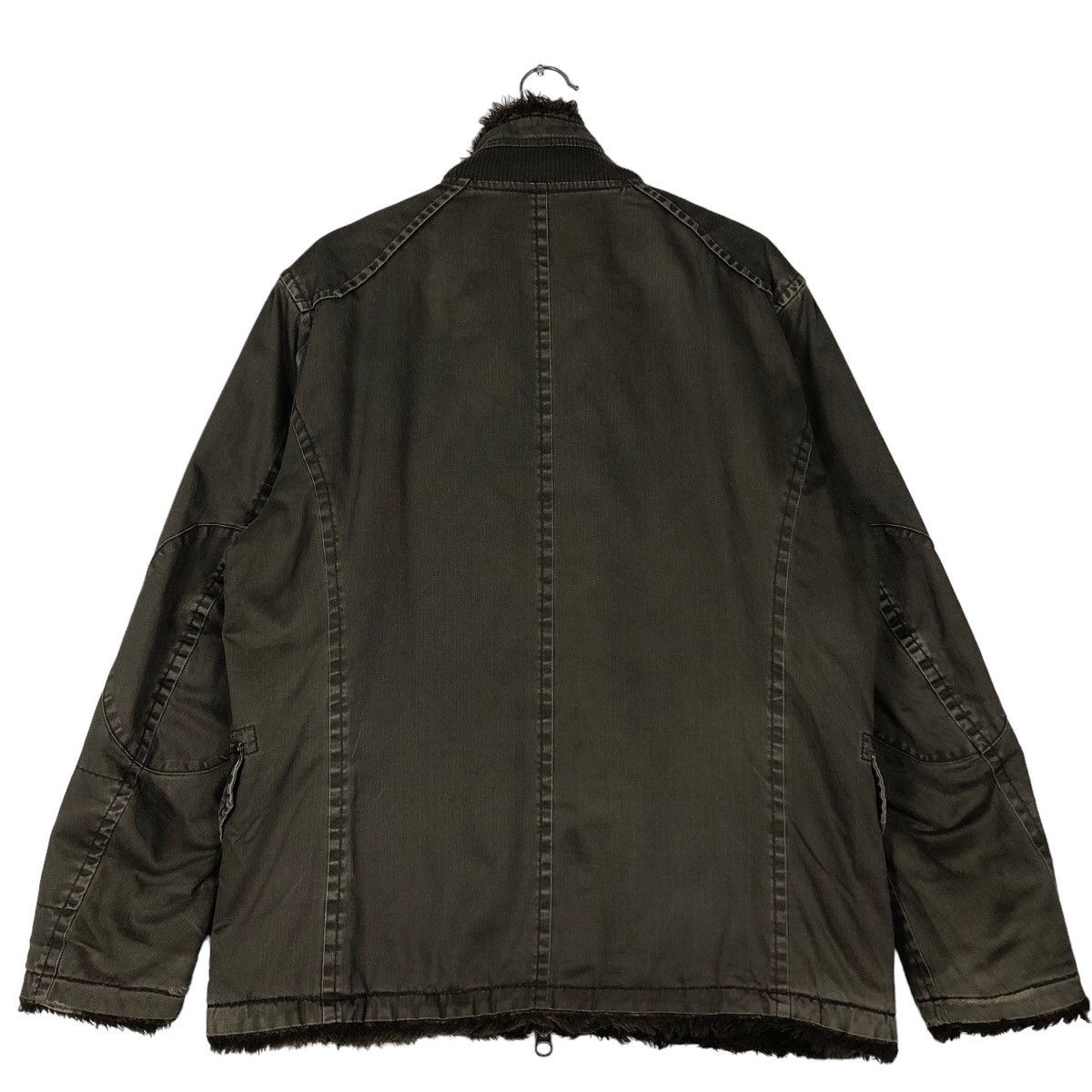 Japanese Brand 🔥Vintage Biker Jacket Military Design Cargo Chore Chevignon Size US L / EU 52-54 / 3 - 8 Thumbnail