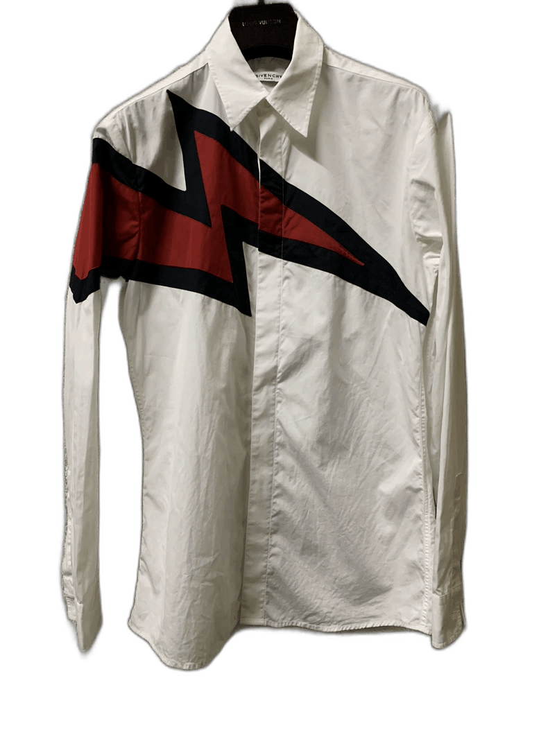 Givenchy Givenchy Men's White Long Sleeve Shirt Size US S / EU 44-46 / 1 - 1 Thumbnail