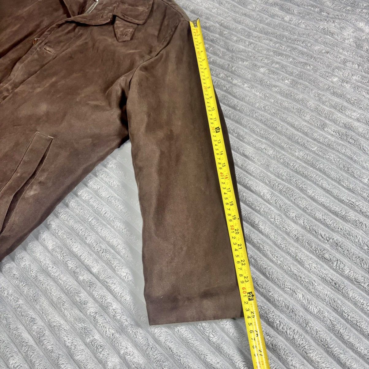 Roundtree & Yorke Roundtree Yorke Men's brown button/ zipper Jacket/Coat Men L Size US L / EU 52-54 / 3 - 10 Thumbnail