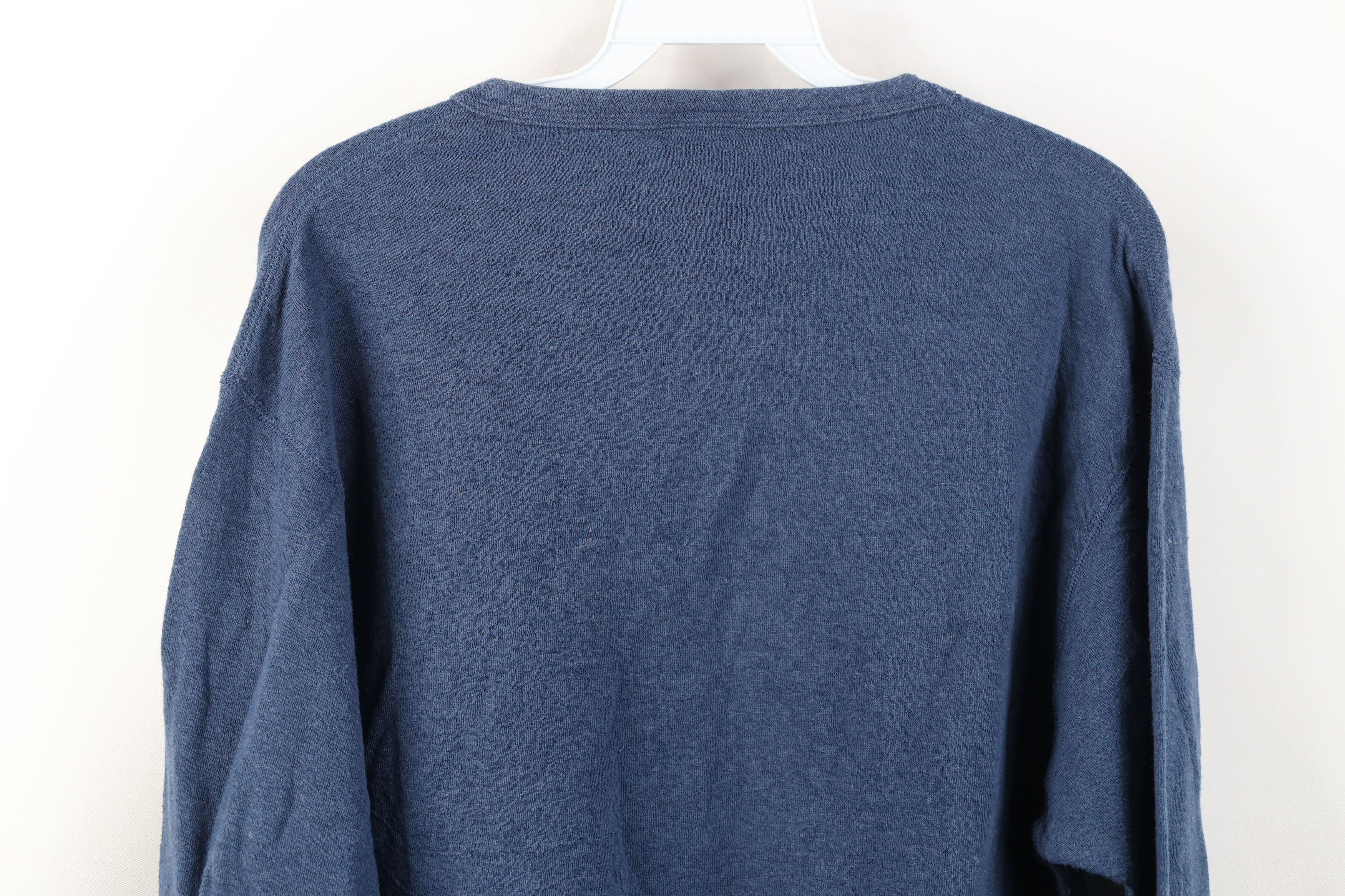 Vintage Vintage 90s Streetwear Wall Wool Blend Knit Thermal T-Shirt Size US L / EU 52-54 / 3 - 10 Thumbnail