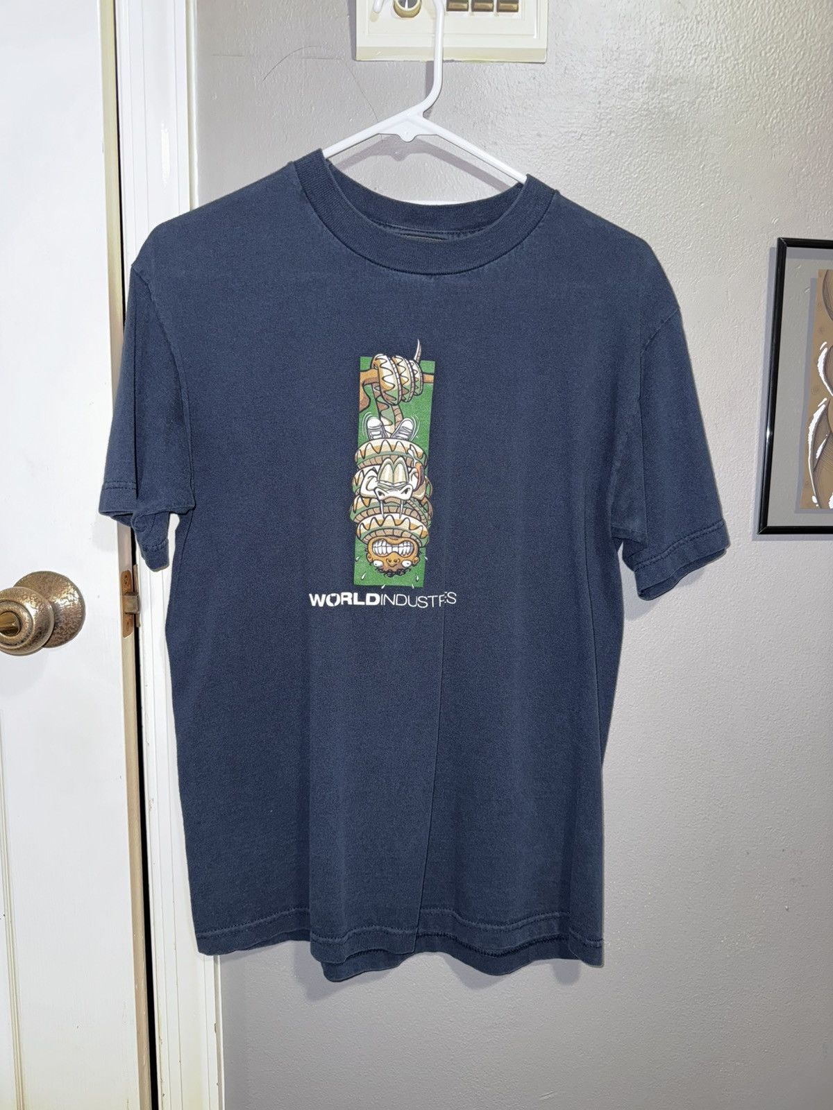 World Industries Vintage Rare World Industries Tee Size US M / EU 48-50 / 2 - 1 Thumbnail