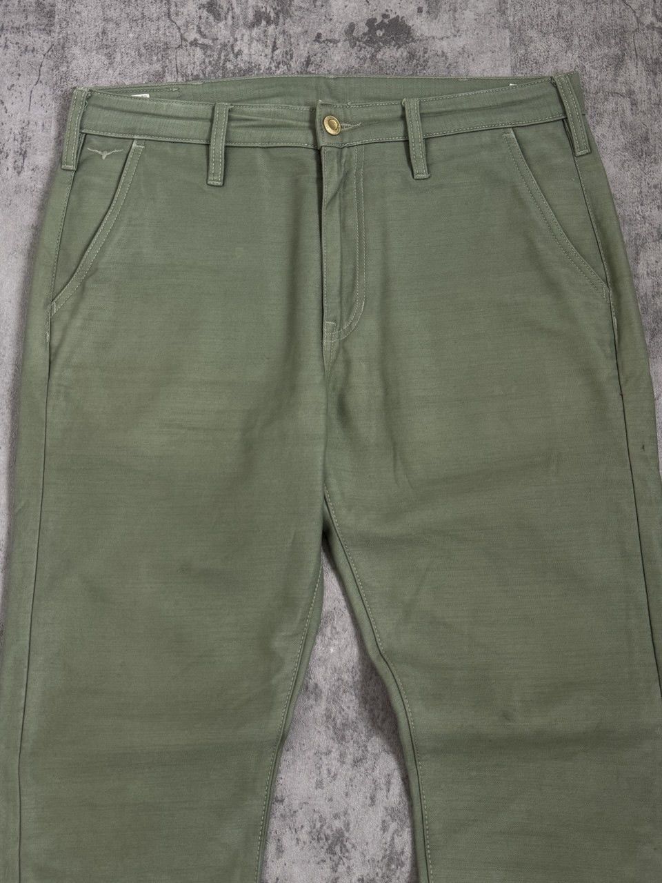 Benzak Denim Developers Benzak Denim Developers Tapered Chino Green Military Pants Size US 30 / EU 46 - 3 Thumbnail