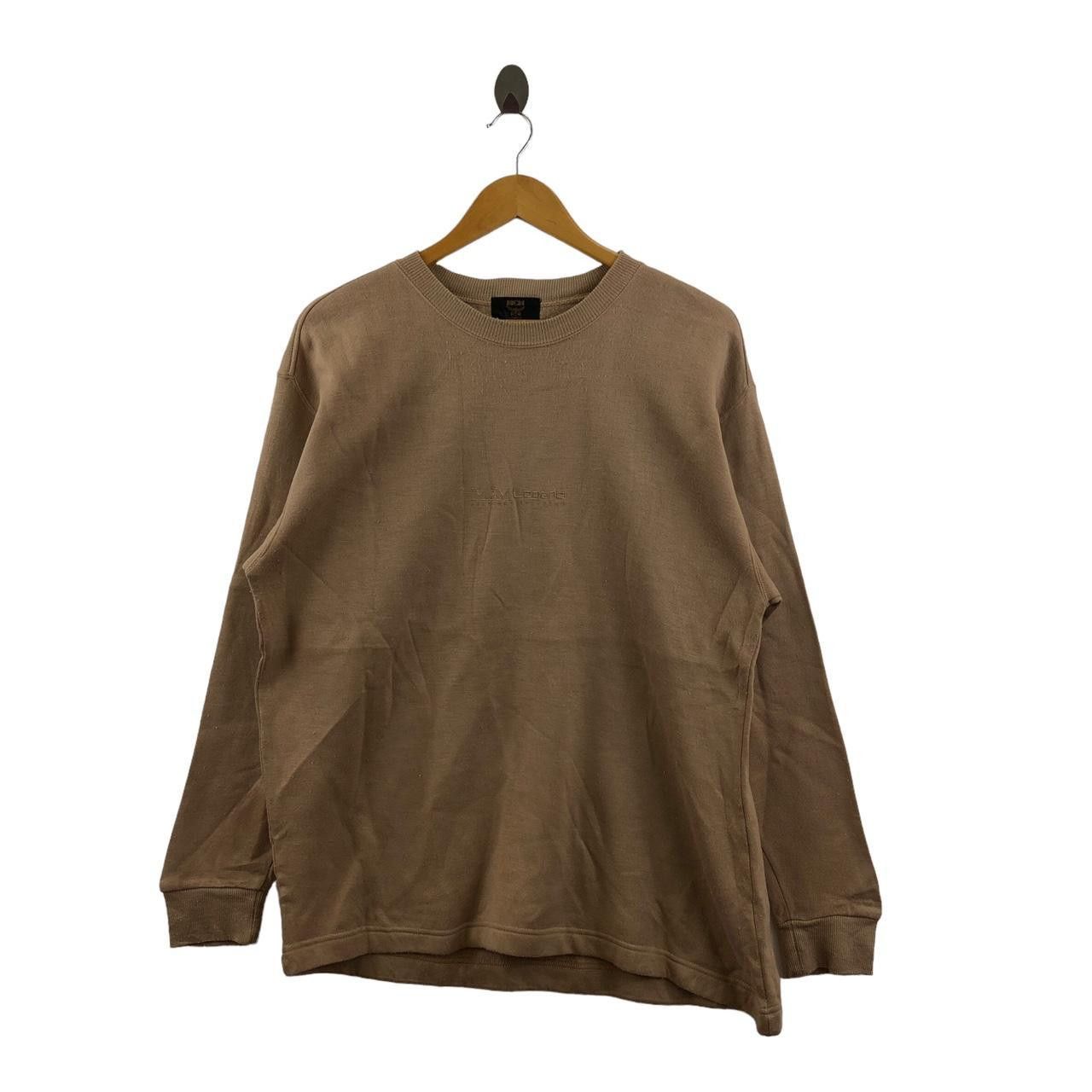 MCM MCM LEGERE Embroidered Sweatshirt Sweater Pullover Jumper Size L / US 10 / IT 46 - 1 Thumbnail