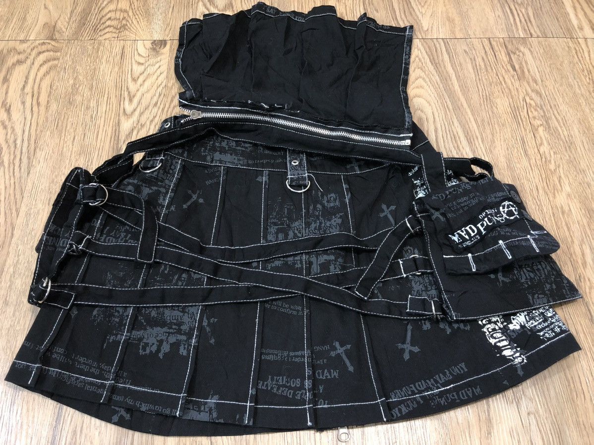 Japanese Brand × Seditionaries Mad Punks complete waist bag skirt Size 25" / US 0 / IT 36 - 12 Thumbnail