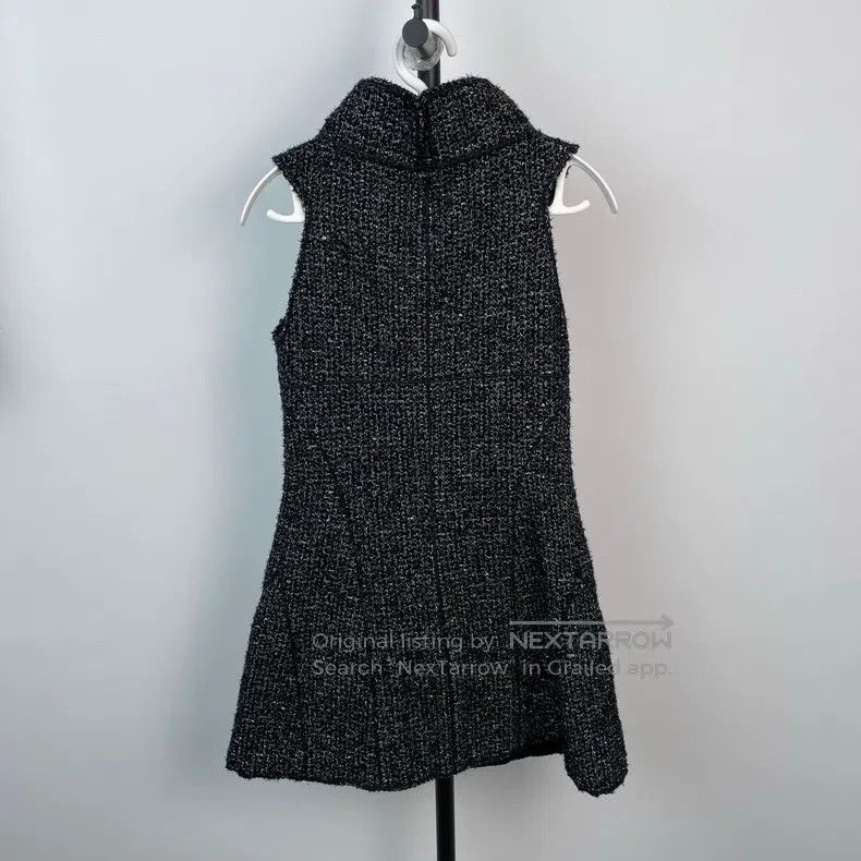 Chanel Chanel Soft tweed dress black Size XXS / US 00 / IT 34 - 2 Thumbnail