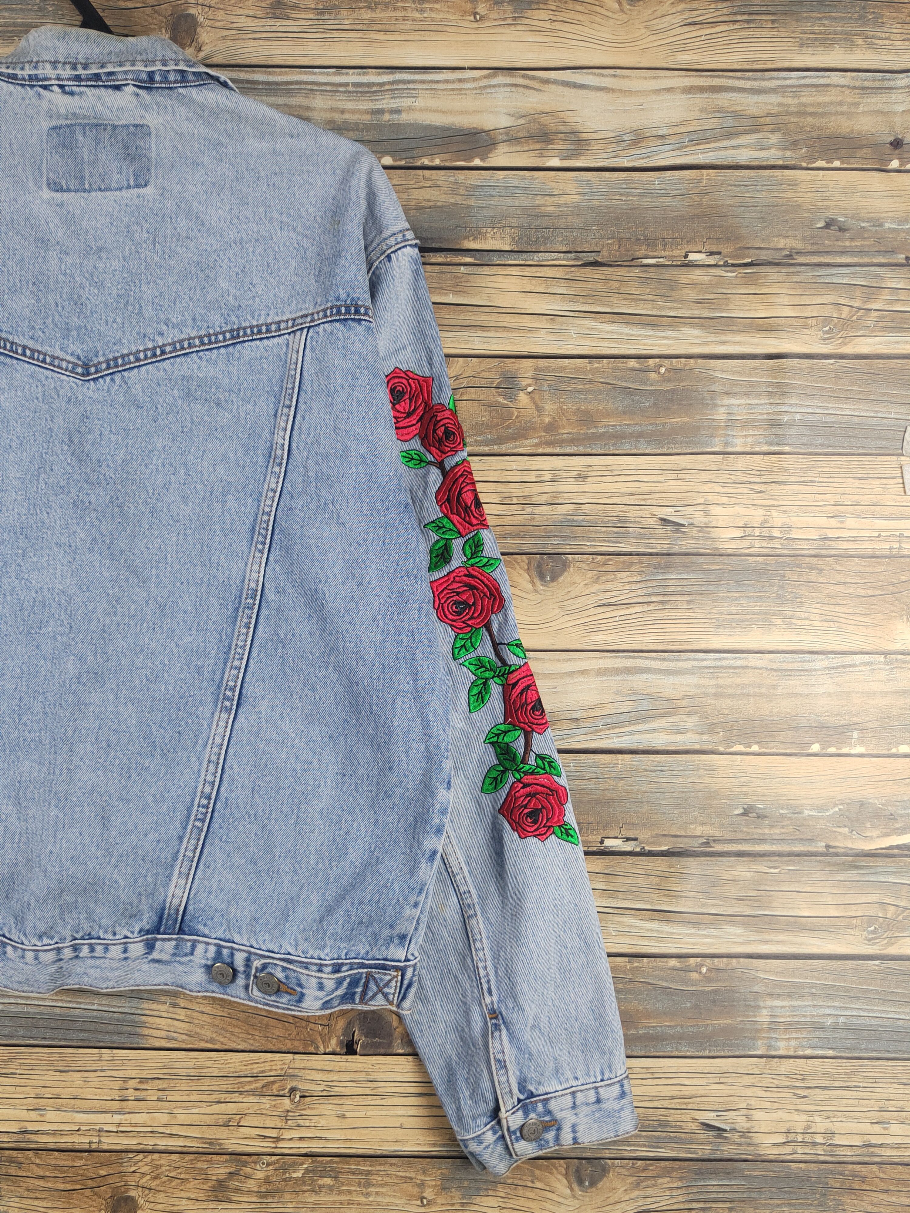 Japanese Brand DL Multiblue Light Blue Denim Jackets #5702T Size L / US 10 / IT 46 - 11 Thumbnail
