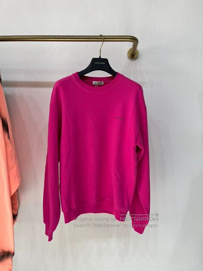 Balenciaga Balenciaga Chest logo lettering hoodie Size US XS / EU 42 / 0 - 2 Thumbnail