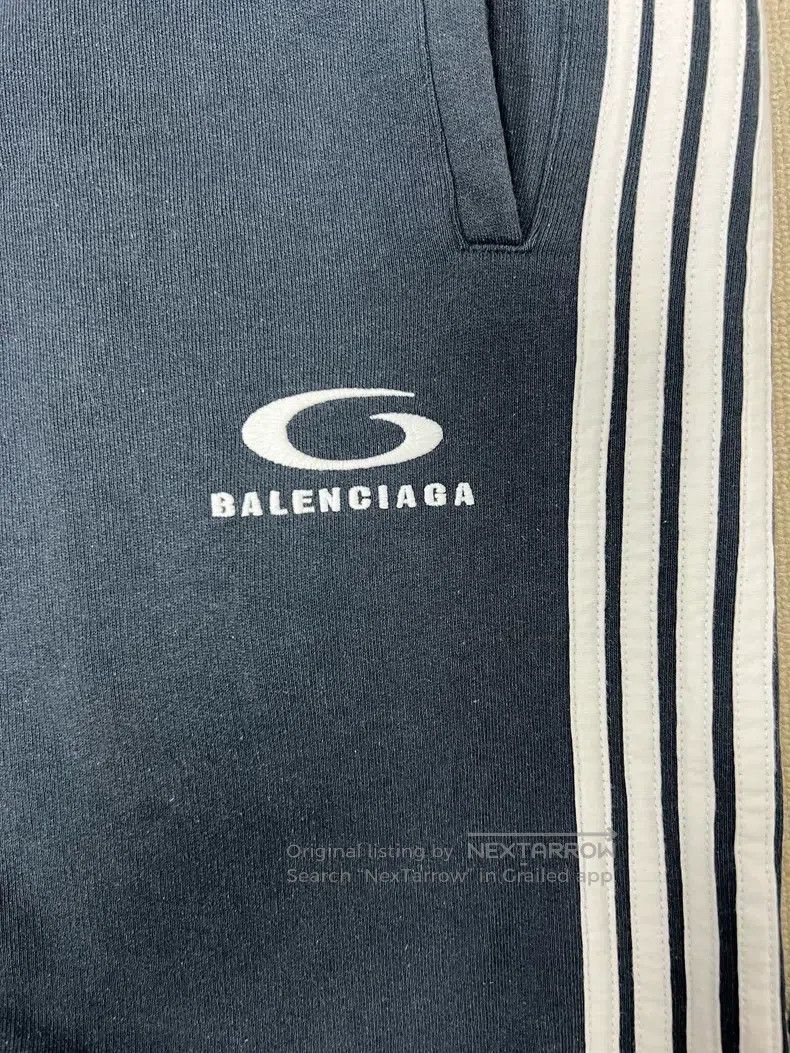 Balenciaga Balenciaga size S Solid Color Stripe Straight Leg Knit Spo Size US 27 - 5 Thumbnail