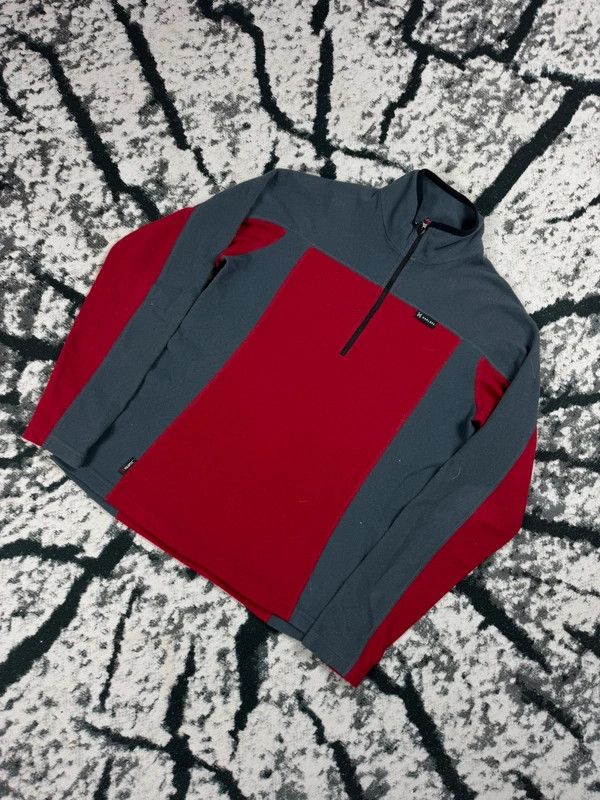 Haglofs Haglofs fleece red gray 42 XL Size XL / US 12-14 / IT 48-50 - 2 Thumbnail