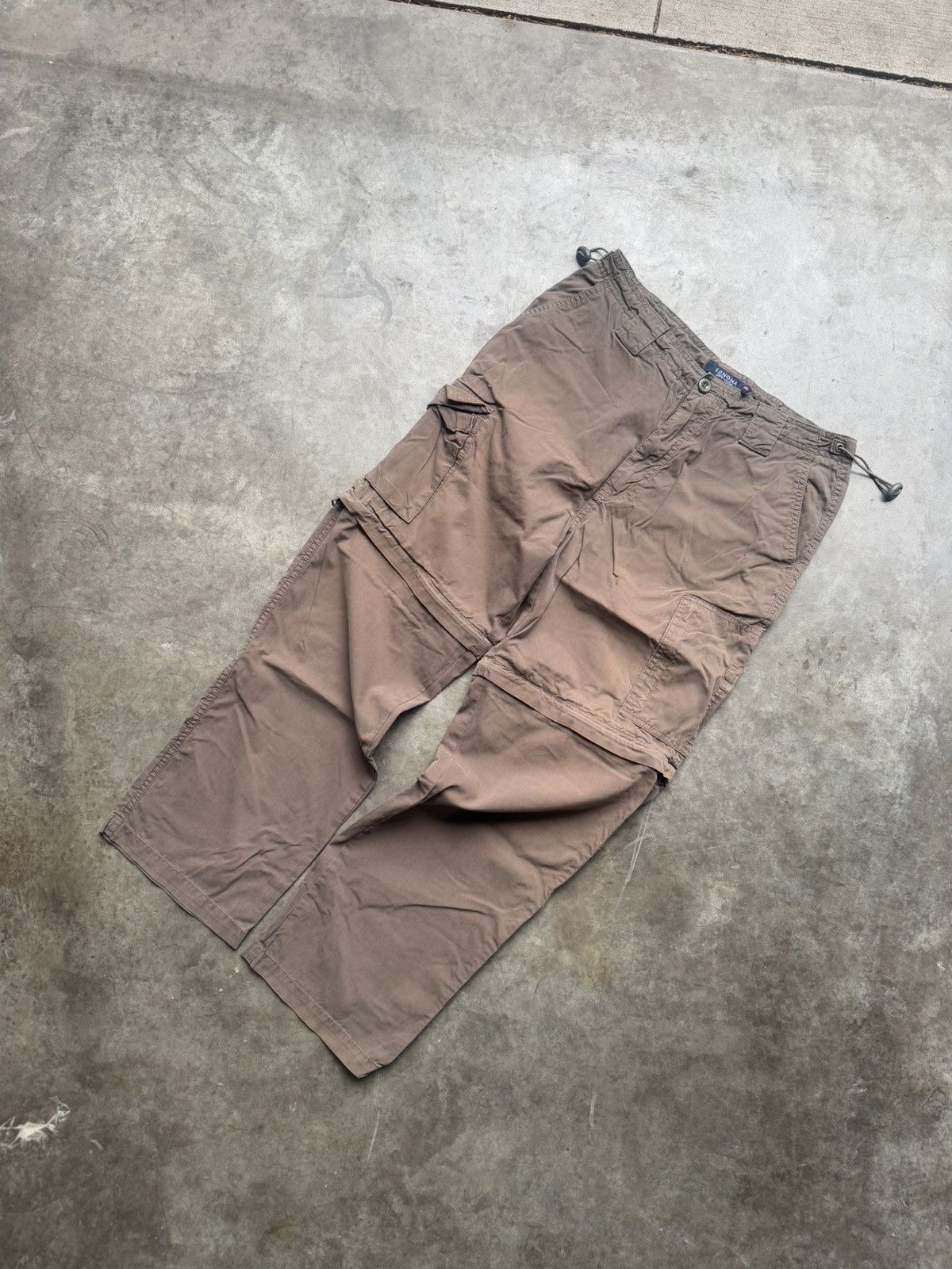 Sonoma × Vintage Vintage 90’s/00’s Sonoma Baggy Convertible Short/Pant Combo Size US 32 / EU 48 - 1 Thumbnail