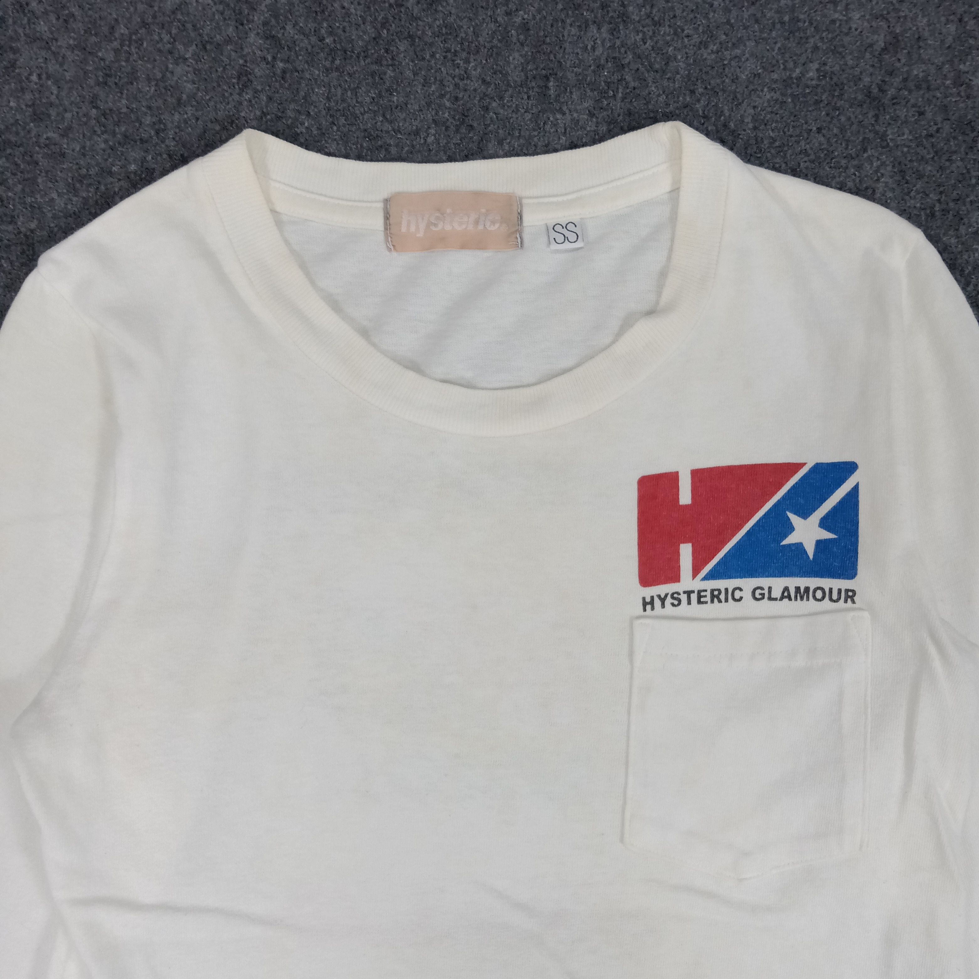 Hysteric Glamour × Japanese Brand × Vintage Hysteric Glamour Work Wear Tin Japanese Brand Tshirt Size XS / US 0-2 / IT 36-38 - 6 Thumbnail