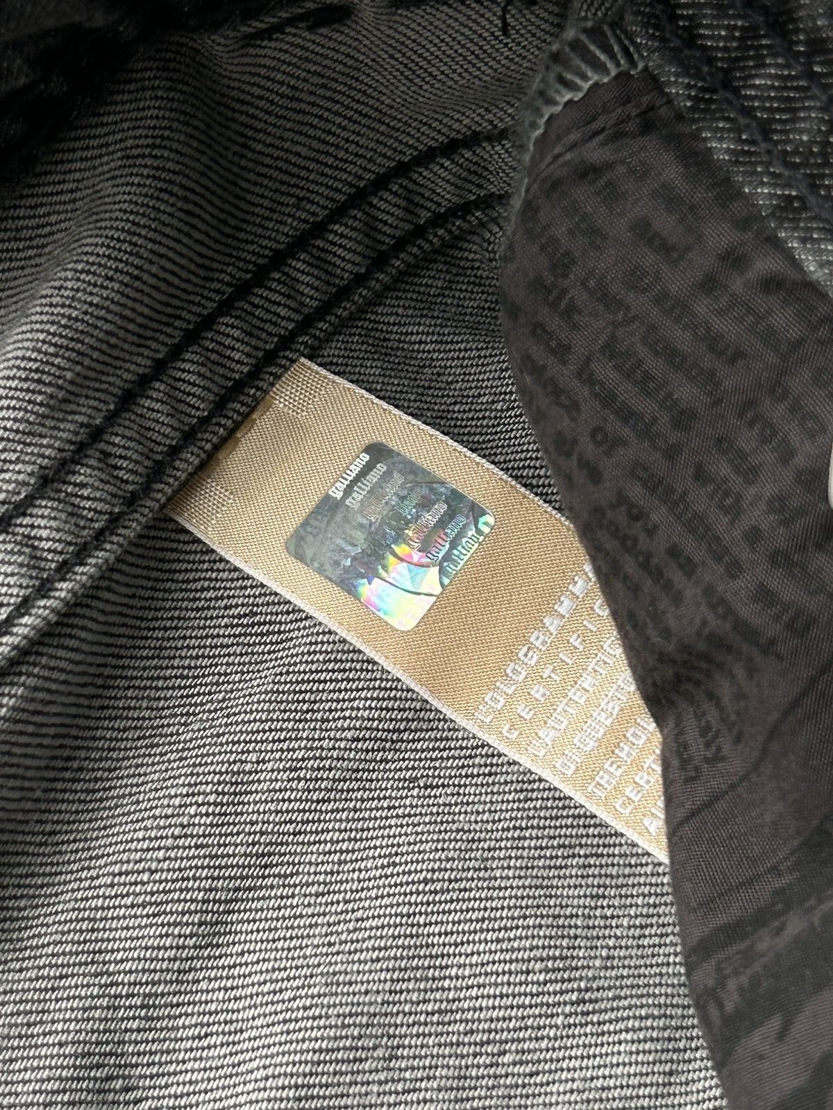 John Galliano Vintage New John Galliano Chic Gray Wash Straight Fit Jeans Size 25" / US 0 / IT 36 - 14 Thumbnail