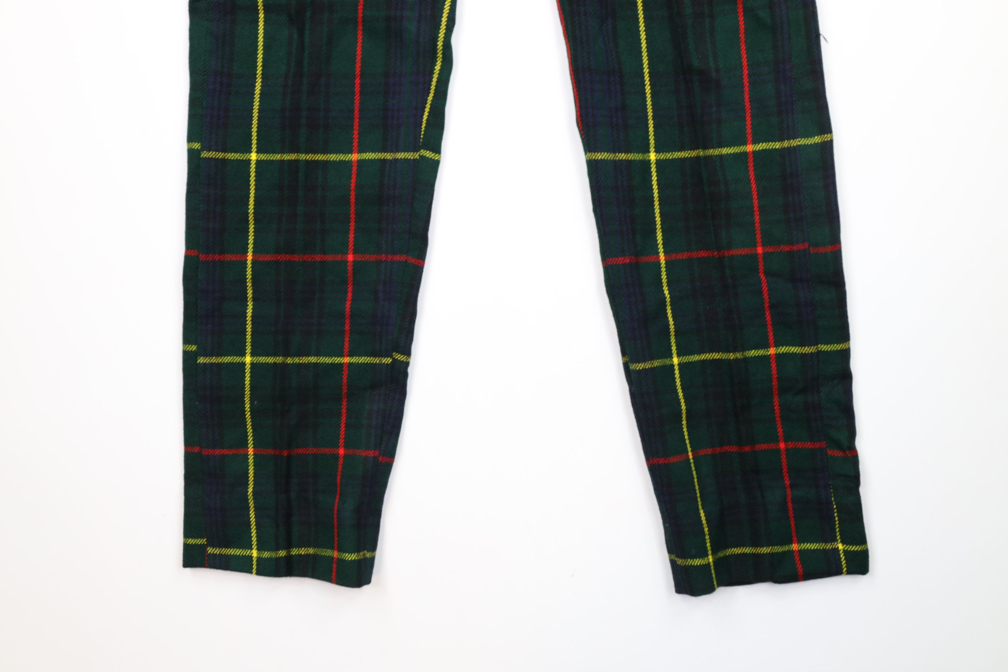 Vintage Vintage 90s Streetwear Knit Golf Chino Pants Rainbow Plaid Size US 36 / EU 52 - 4 Thumbnail