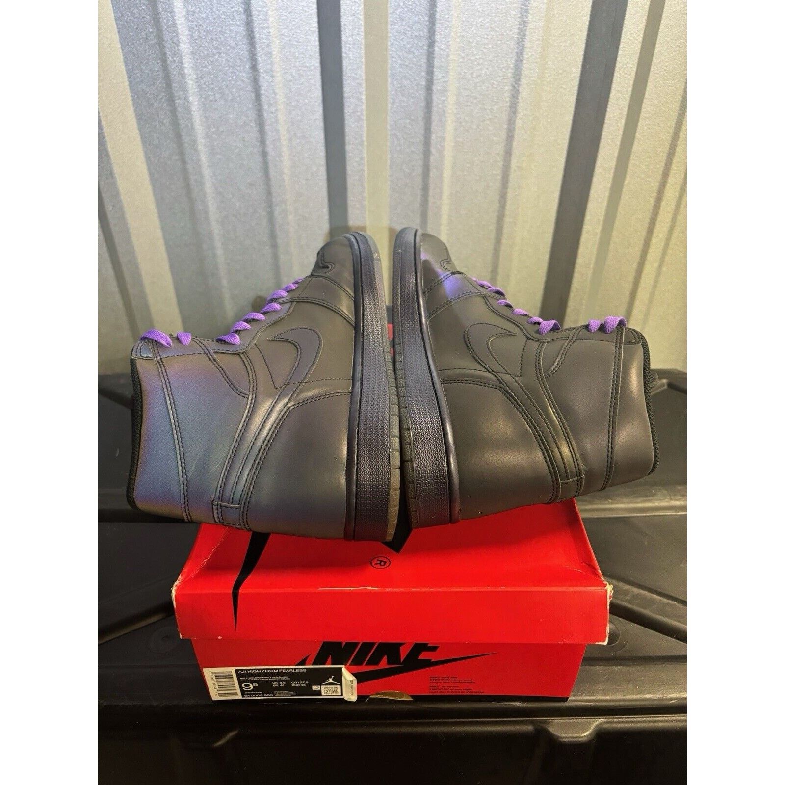 Jordan Brand Size 9.5 - Air Jordan 1 Retro Zoom High Fearless OG AMAZING Size US 9.5 / EU 42-43 - 5 Thumbnail