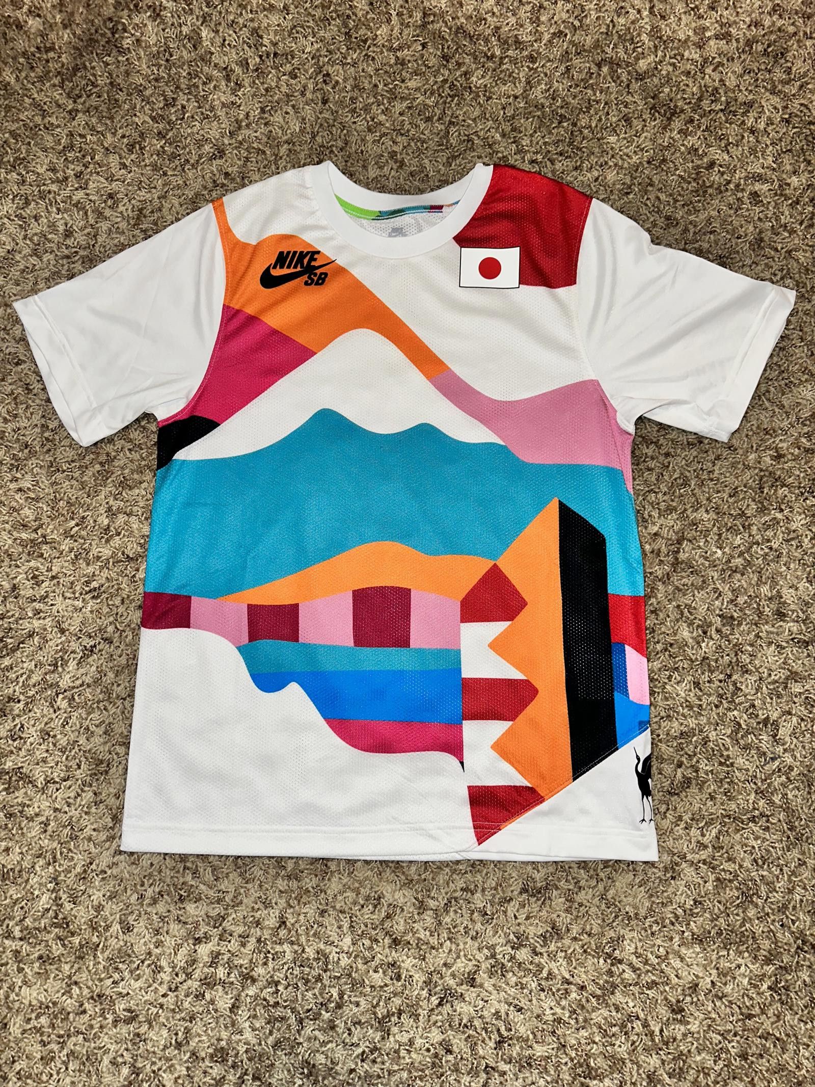 Nike Nike SB x Parra Japan Federation Kit Crew Jersey White/Black 