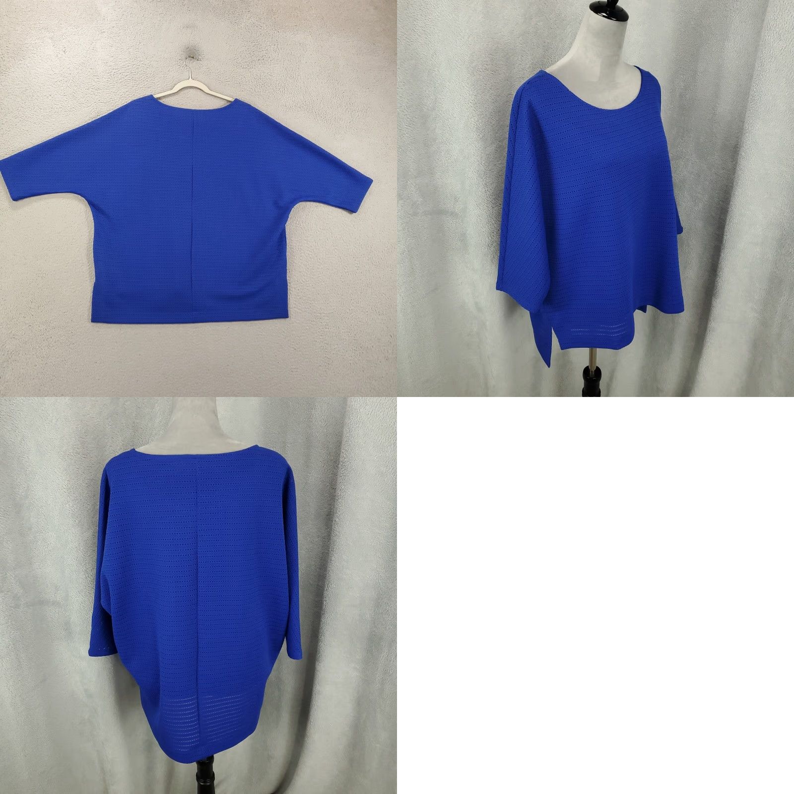 Vintage **Chico's Women XL Blue Boat Neck Knit Pullover Relax Fit** User: **Chico's Women's XL Blue Boat Neck Knit Pullover Relaxed Fit** Size XL / US 12-14 / IT 48-50 - 8 Thumbnail