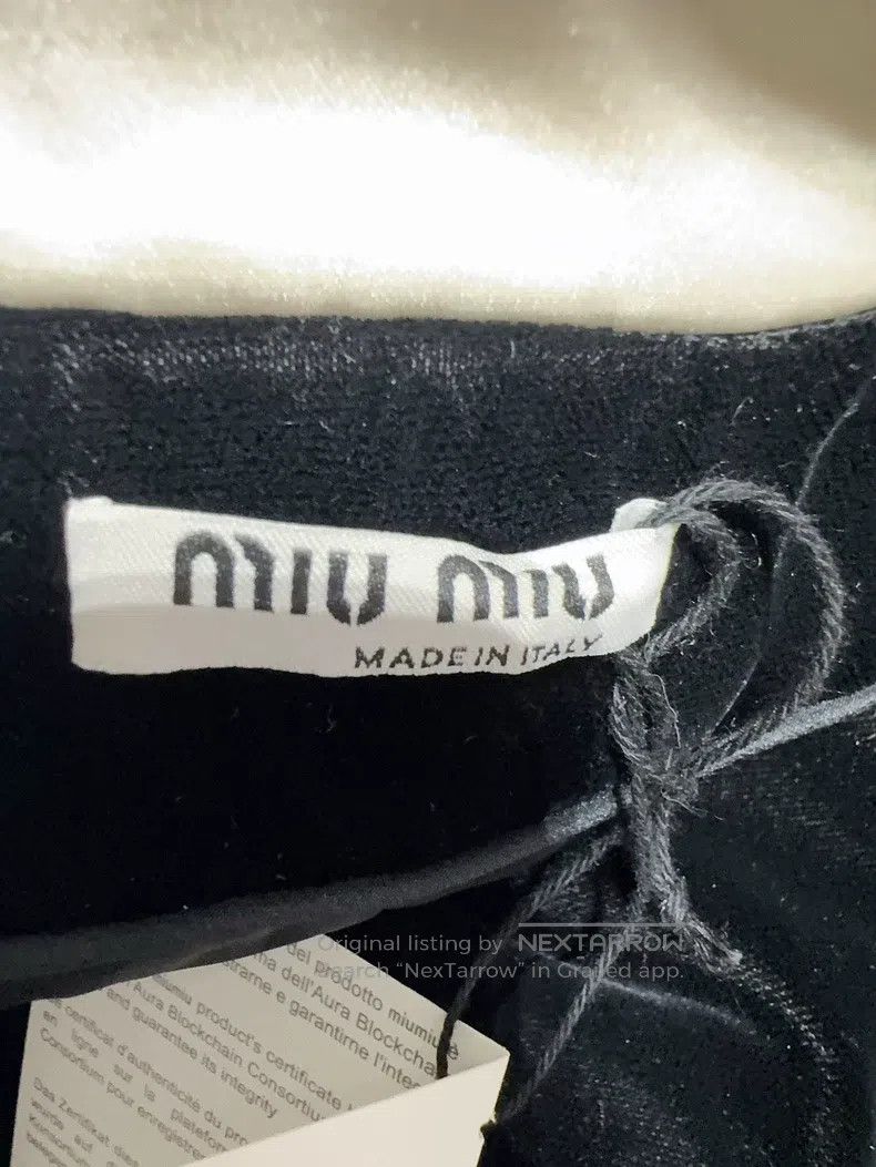 Miu Miu Miu Miu 36 Velvet coat Size S / US 4 / IT 40 - 4 Thumbnail