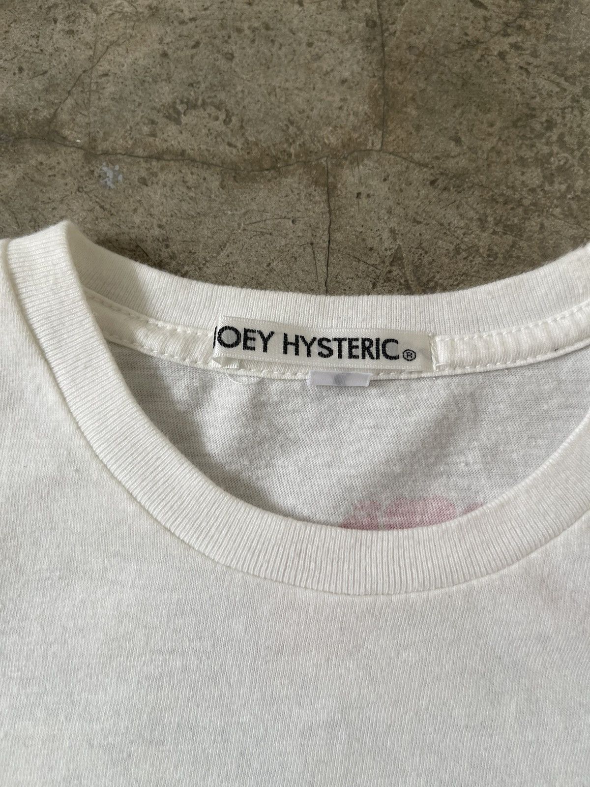 Hysteric Glamour Joey Hysteric Glamour Believes in Paradise Baby Tee Size XXS / US 00 / IT 34 - 5 Thumbnail