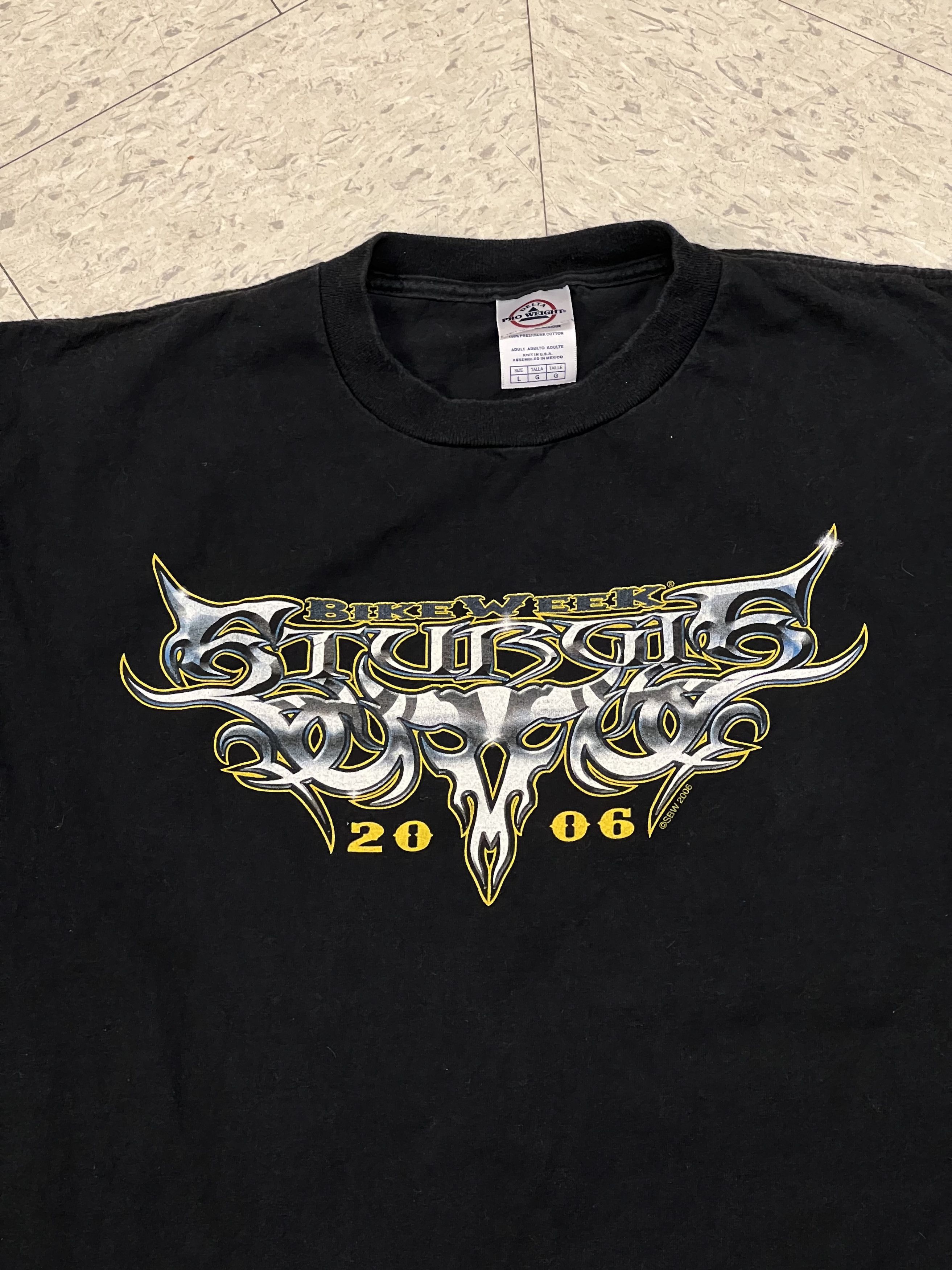 Vintage Sturgis 2006 Bike Week Vintage Dragon T-shirt Size US L / EU 52-54 / 3 - 4 Thumbnail
