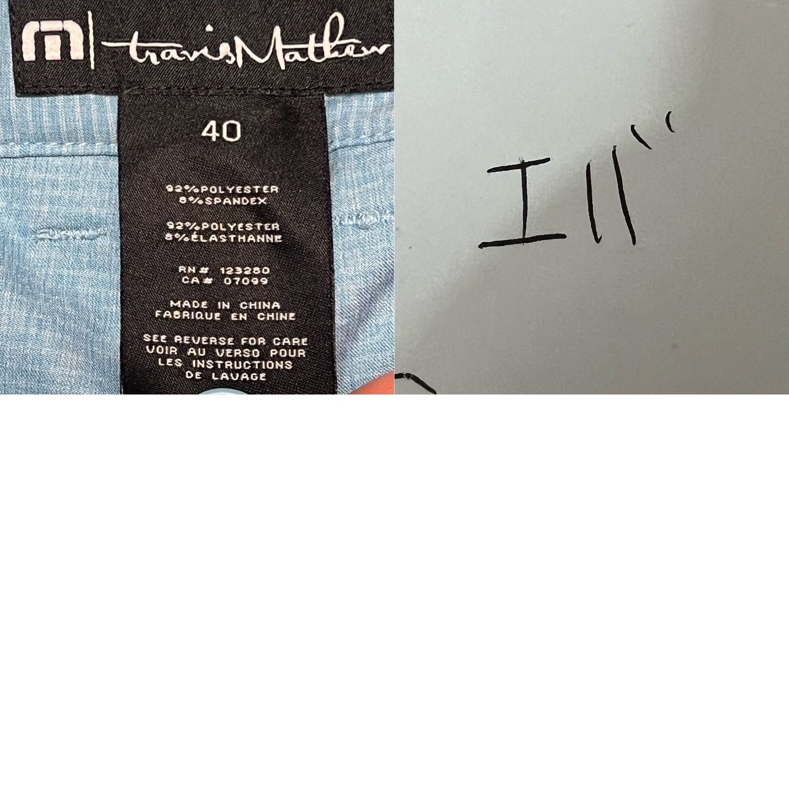 TravisMathew Travis Mathew Men’s Golf Shorts Lot Size 40 Stretch Performance 11” Inseam Gray Chino Regular Mens Size US 40 / EU 56 - 8 Thumbnail