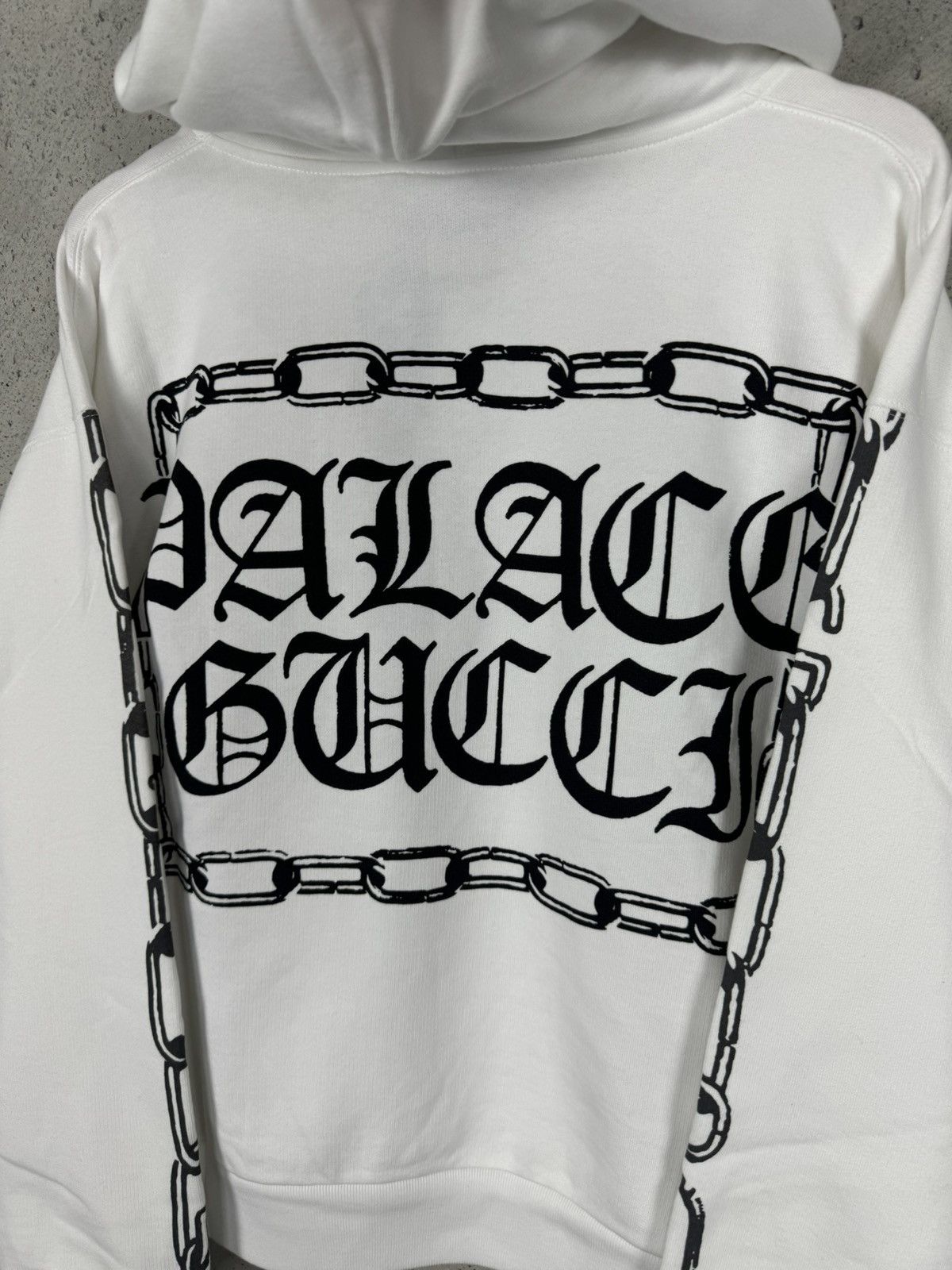 Gucci × Palace Palace x Gucci Printed Cotton Jersey Stud Sweatshirt -Size M Size US M / EU 48-50 / 2 - 6 Thumbnail