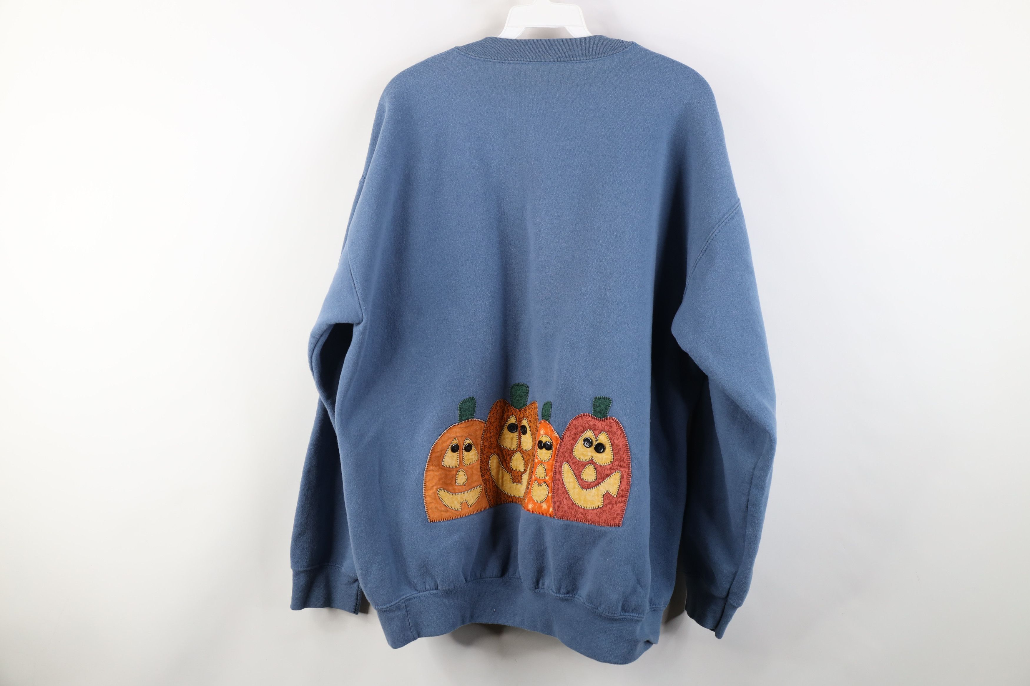 Vintage Vintage 90s Streetwear Open Front Cardigan Sweatshirt Size L / US 10 / IT 46 - 14 Thumbnail