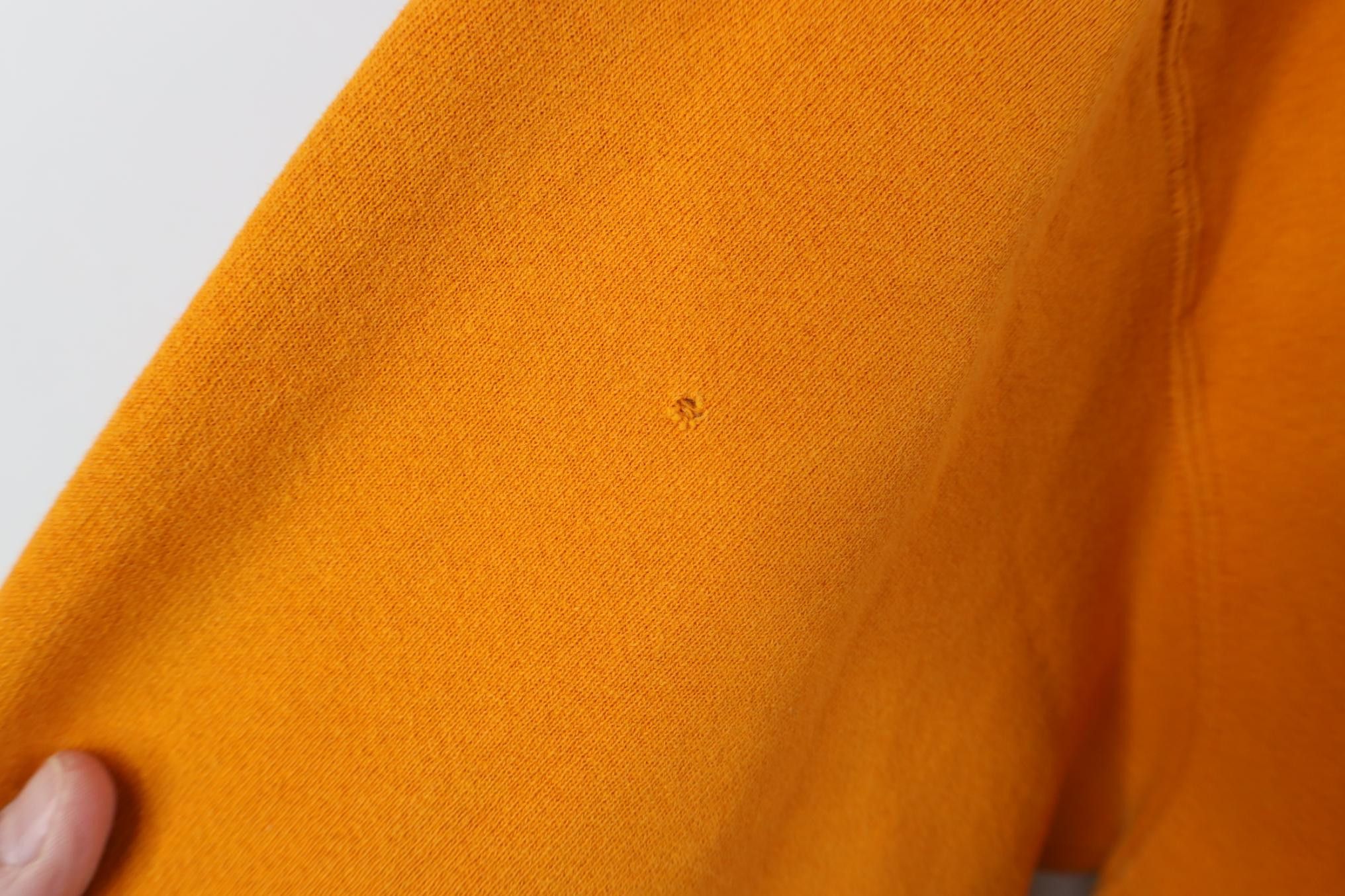Adidas Vintage 90s Adidas Spell Out Center Logo Sweatshirt Orange Size US XL / EU 56 / 4 - 8 Thumbnail