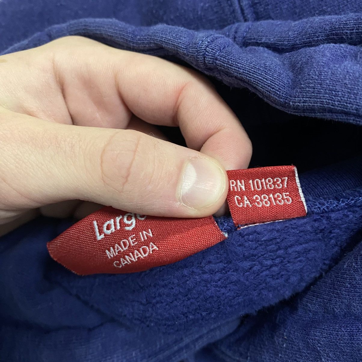 Supreme Vintage Supreme hoodie big logo Size US L / EU 52-54 / 3 - 13 Thumbnail
