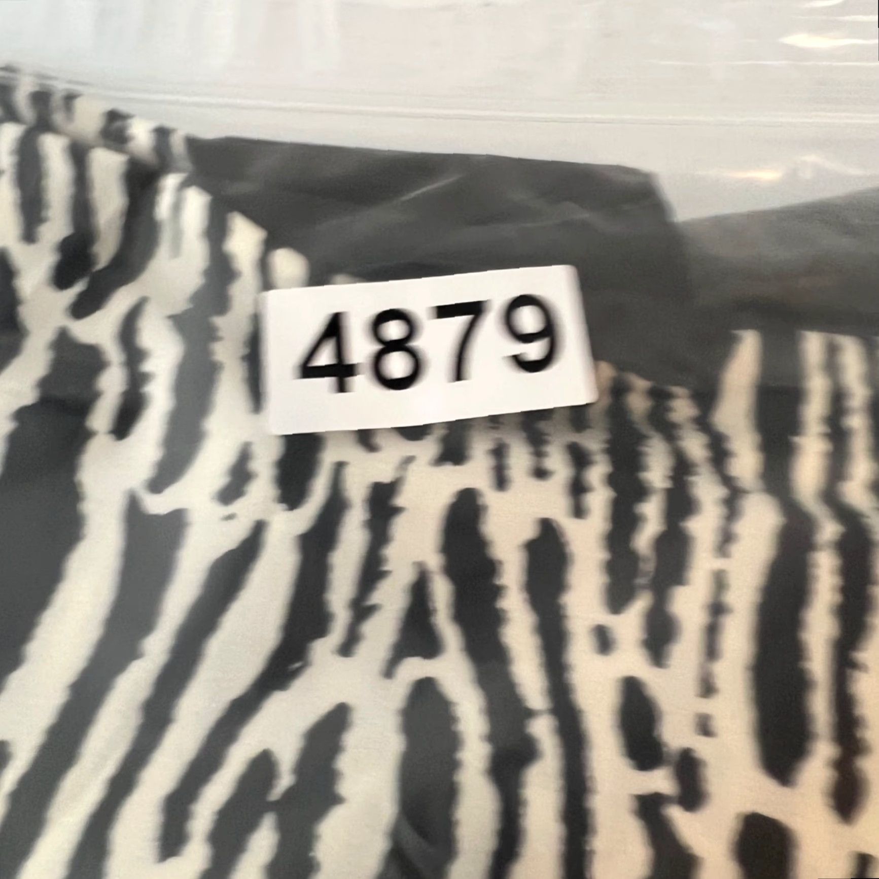 H&M H&M Womens Midi Skirt Zebra Print Elastic Waist Lightweight Black & White Size 2 Casual A-Line Size 26" / US 2 / IT 38 - 8 Thumbnail