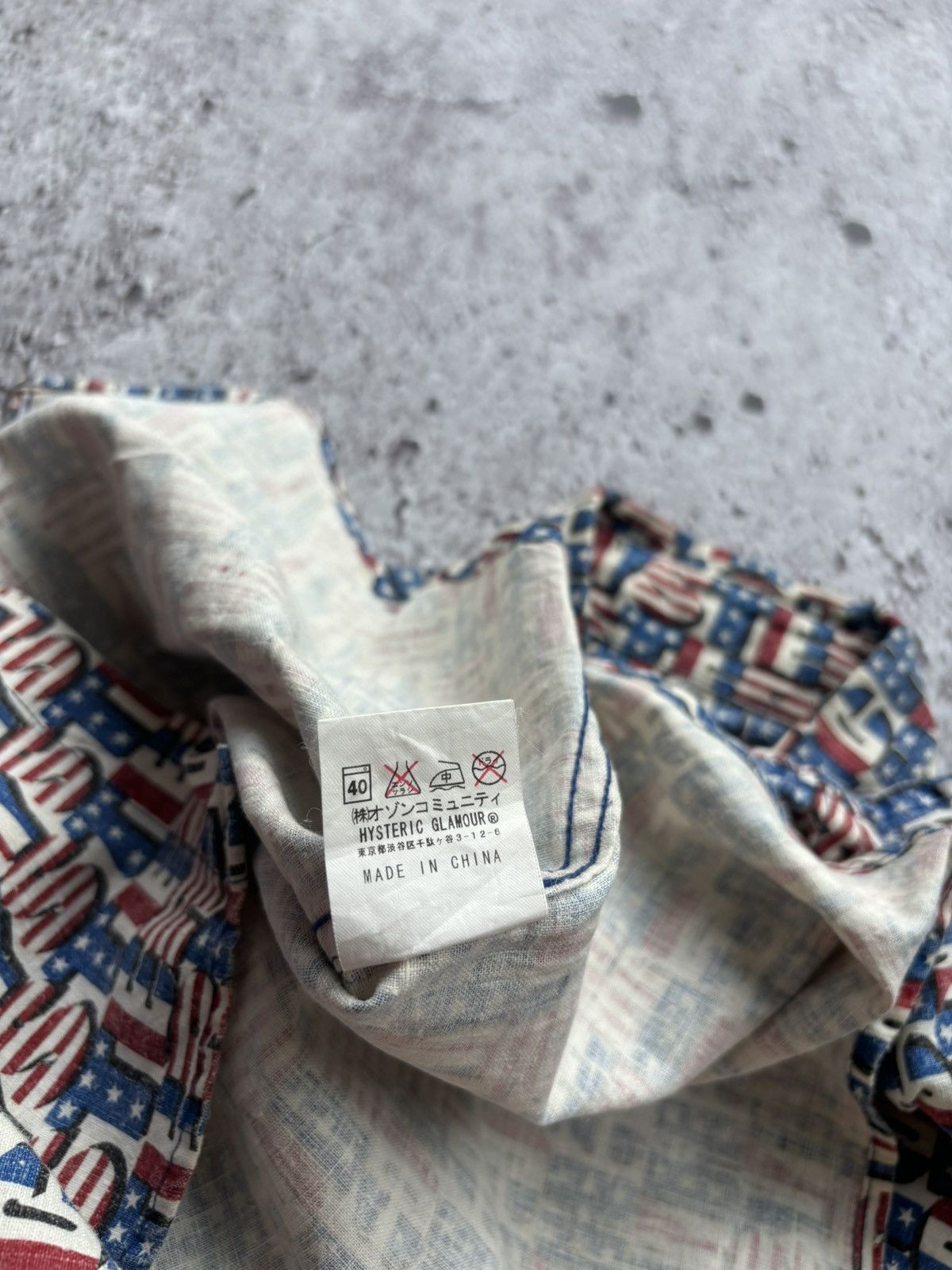 Hysteric Glamour Vintage Hsyteric Glamour Full Print shirt Size US M / EU 48-50 / 2 - 7 Thumbnail
